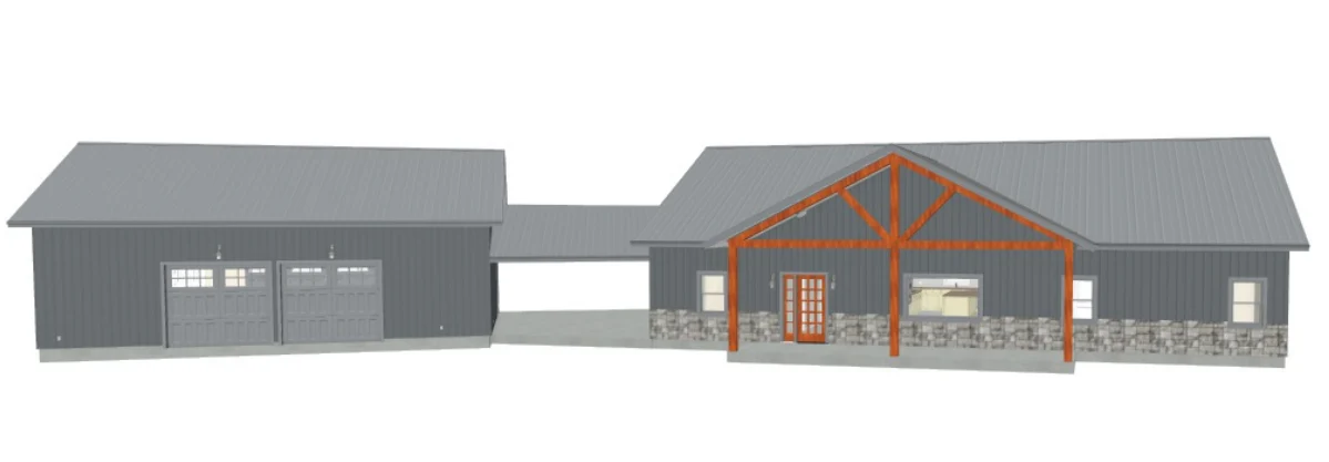 CDD-4101 Haven Barndominium House Plan - Image 7