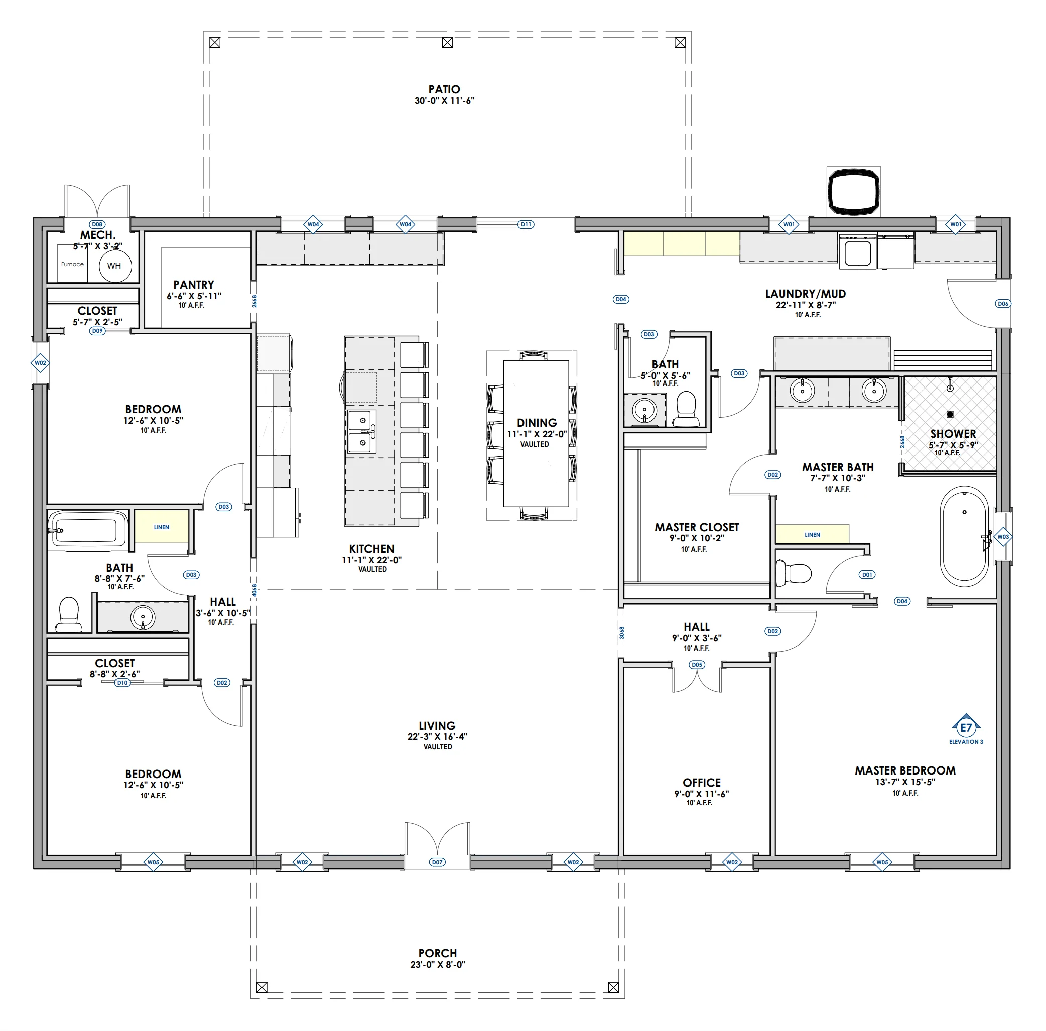 CDD-4102 Ridge Barndominium House Plan - Image 14