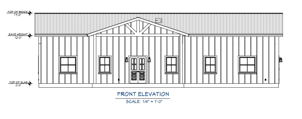 CDD-4102 Ridge Barndominium House Plan - Image 8