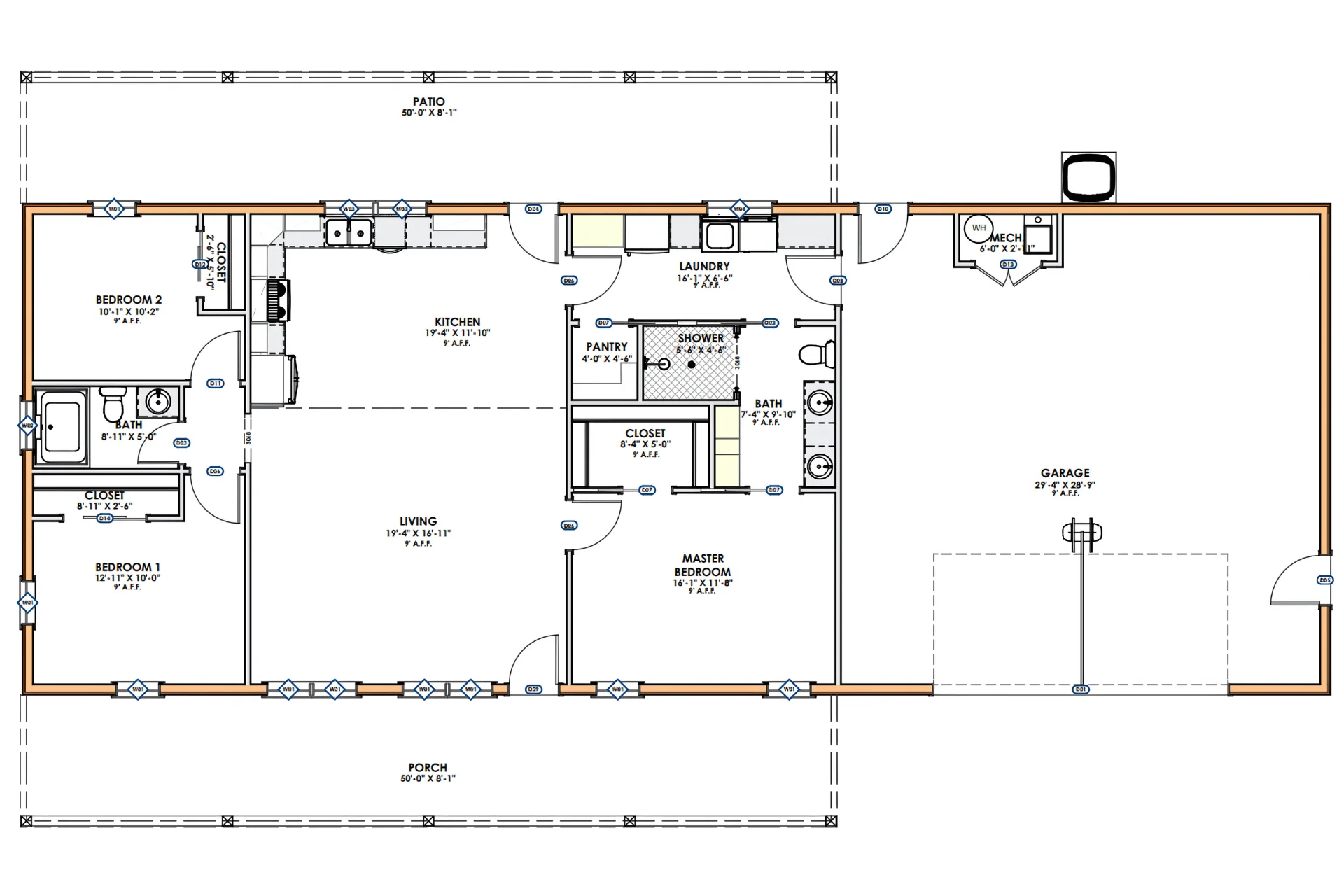 CDD-4103 Prairie Barndominium House Plan - Image 11