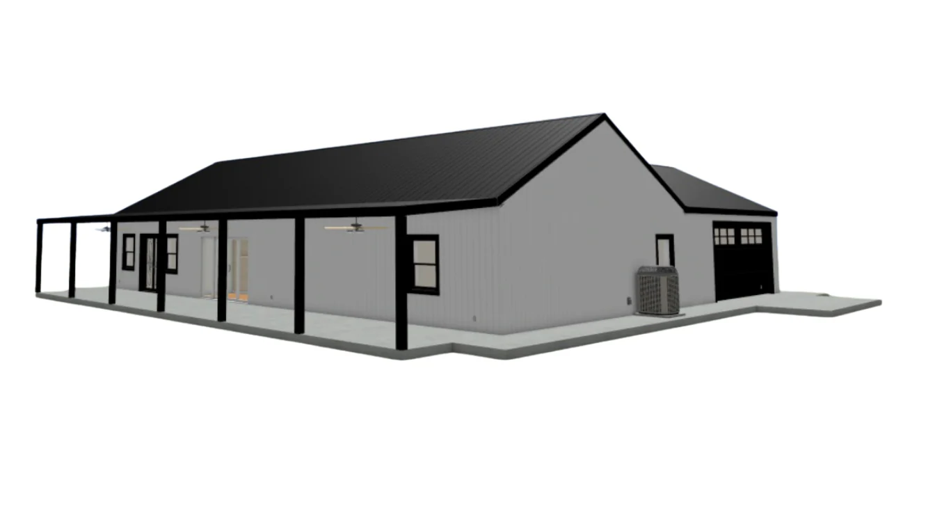 CDD-4104 Beechwood Barndominium House Plan - Image 6