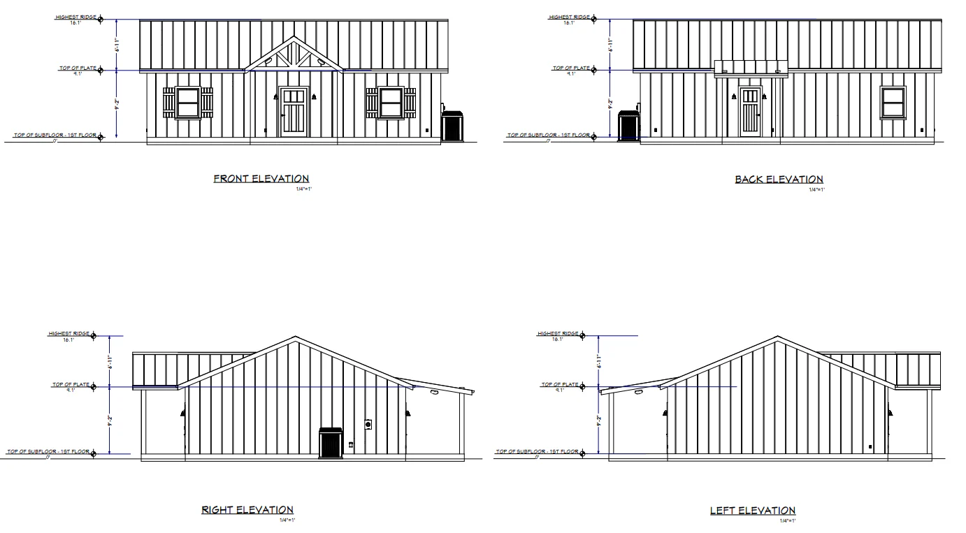 CDD-4105 Cleveland Barndominium House Plan - Image 6