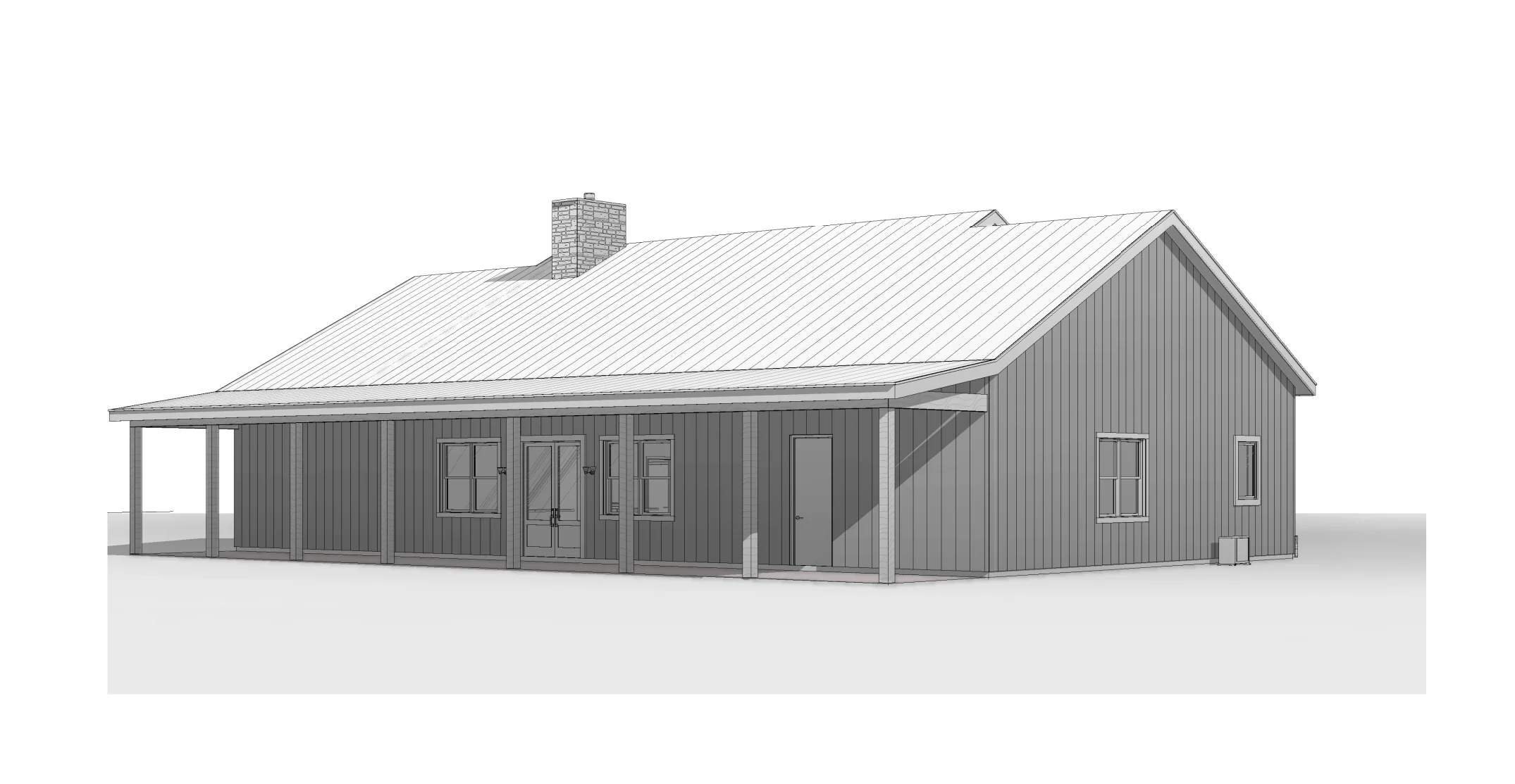 FH-00104-N Nick Barndominium House Plan - Image 8