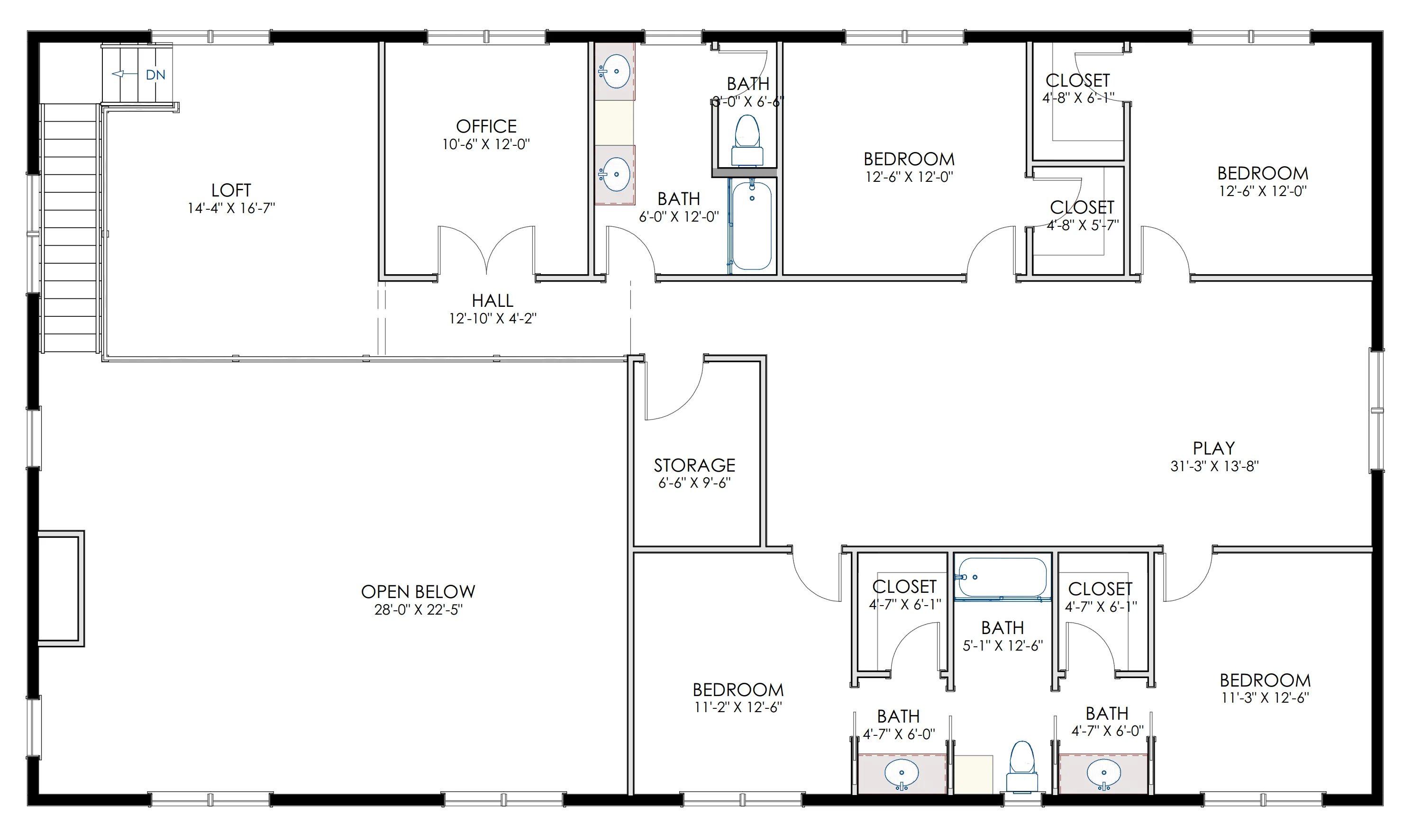 HC-24008 Jackson Barndominium House Plan - Image 10