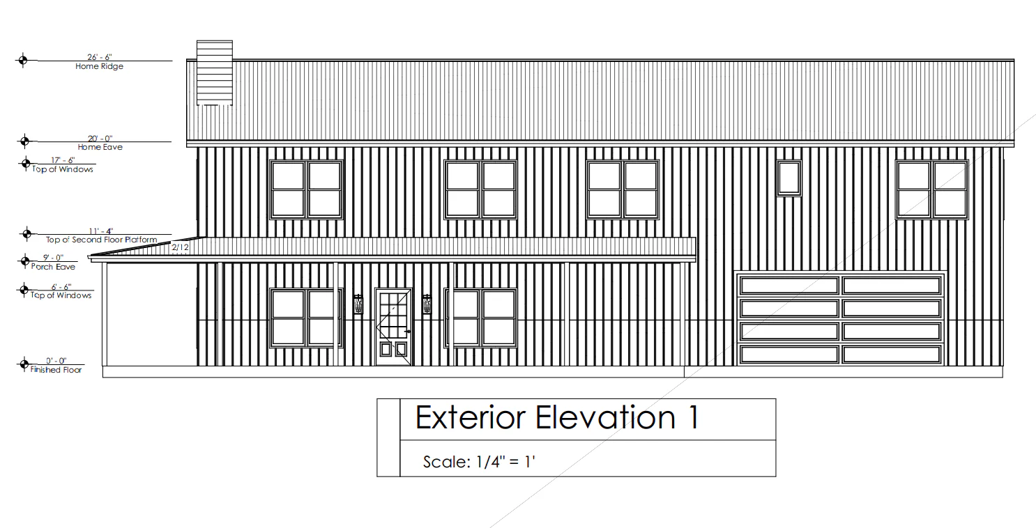 HC-24008 Jackson Barndominium House Plan - Image 7