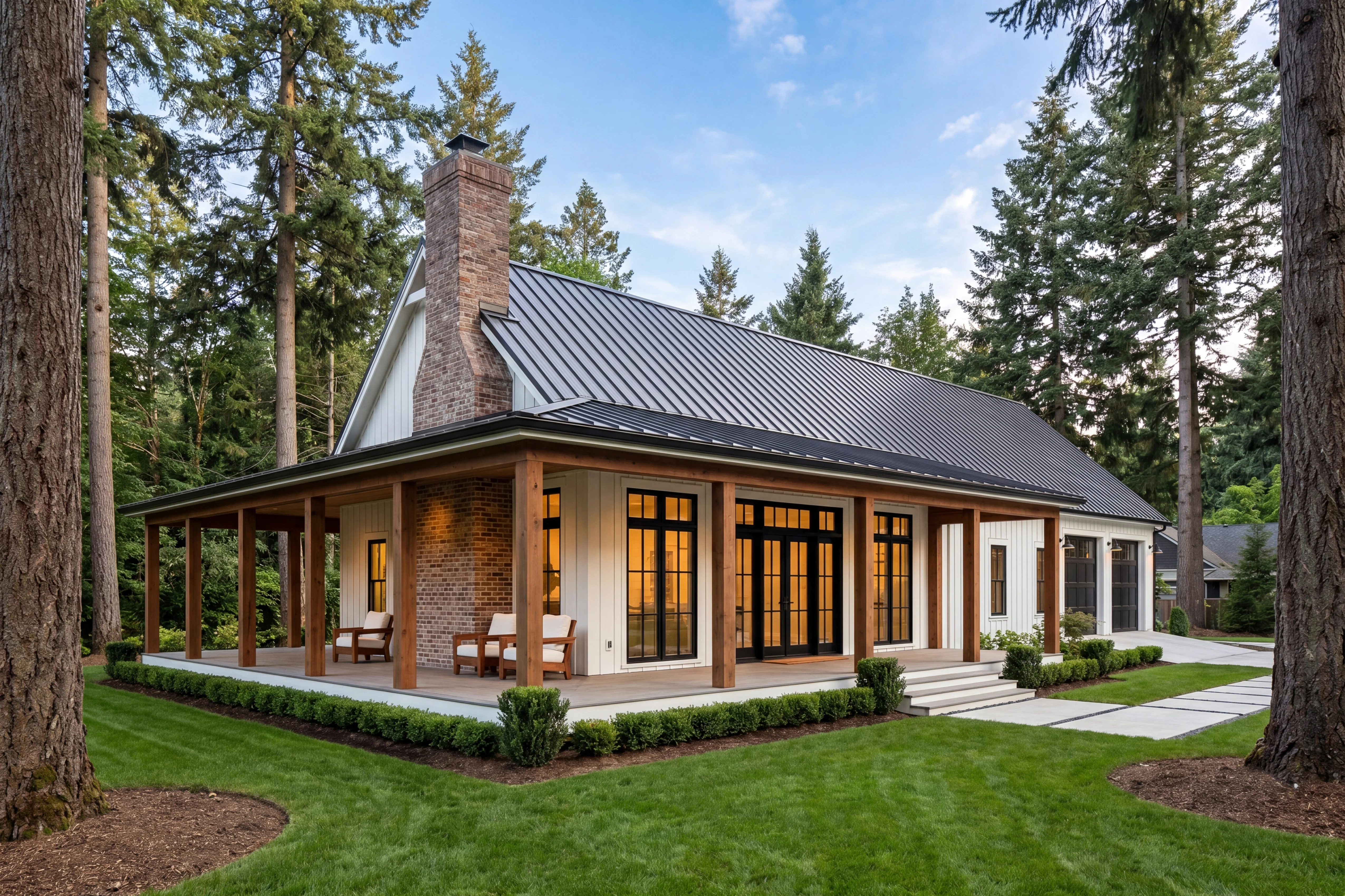 HPZ-26024 Abel Barndominium House Plan - Image 2