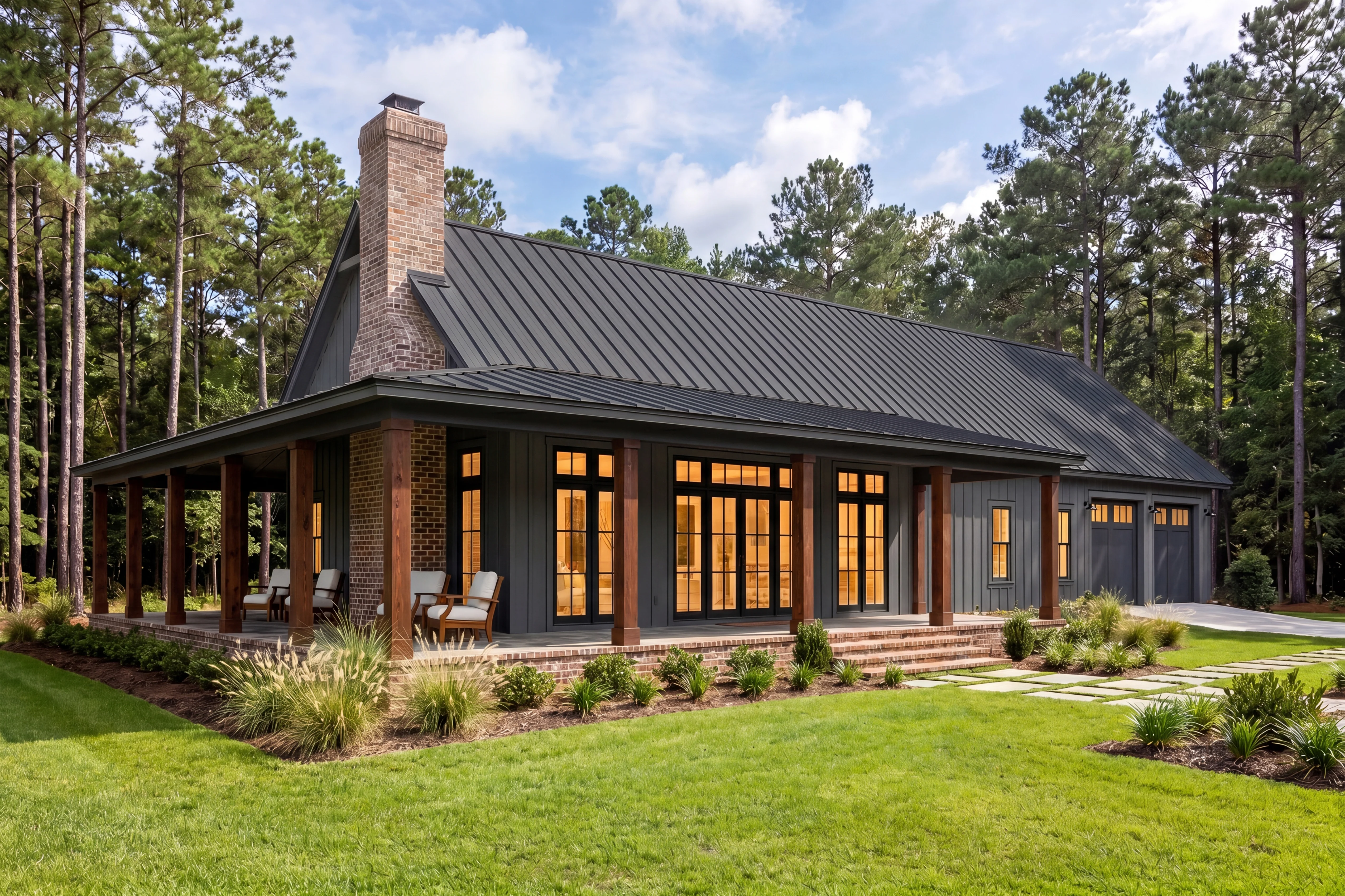 HPZ-26024 Abel Barndominium House Plan - Image 4
