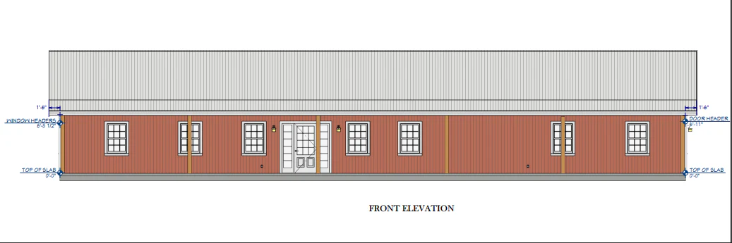 LP-1008 Emerald Barndominium House Plans - Image 3
