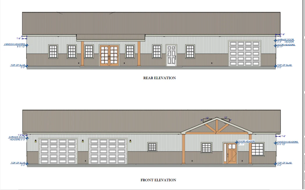 LP-1010 Rockledge Barndominium House Plans - Image 5