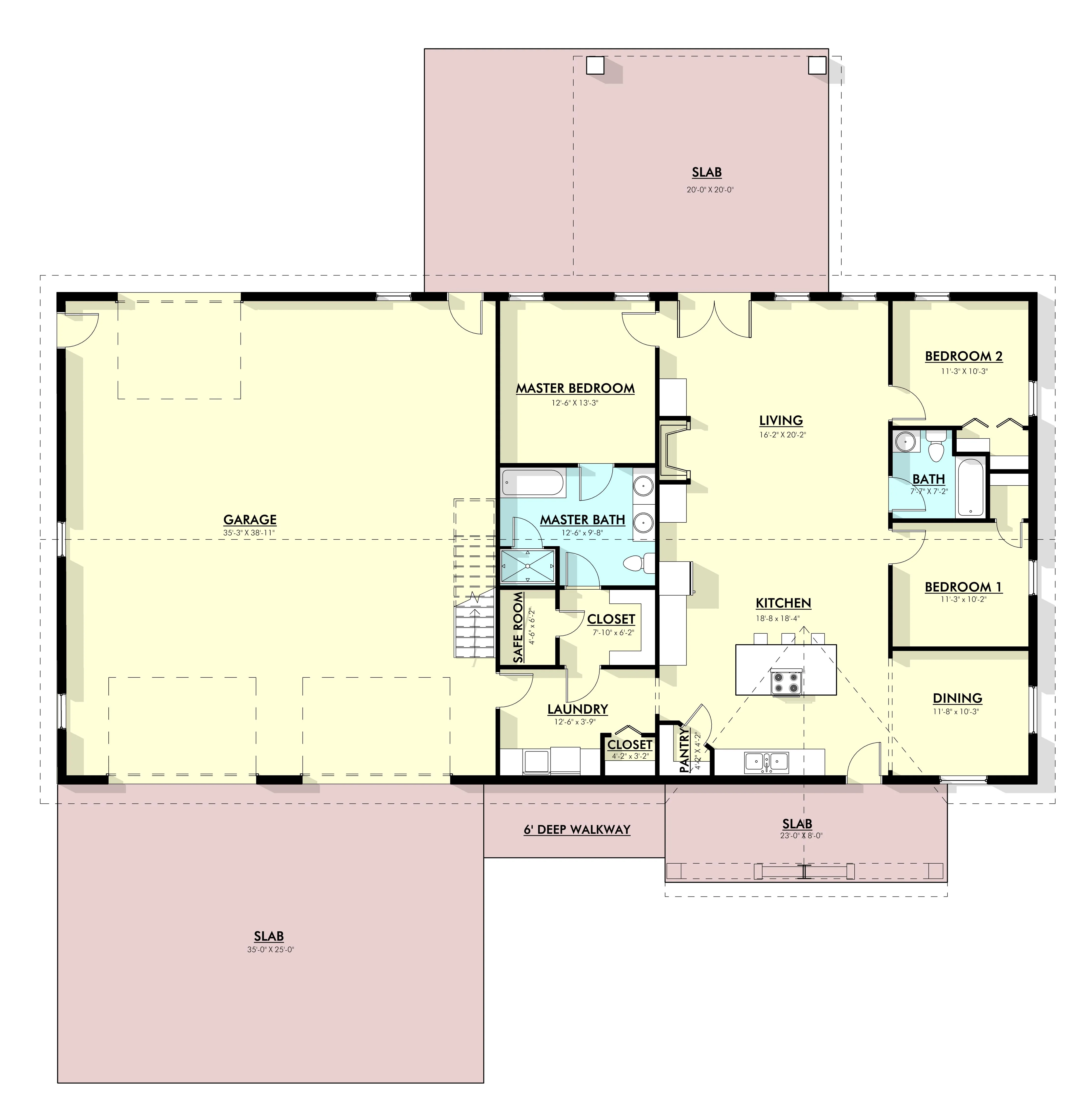 LP-1010 Rockledge Barndominium House Plans - Image 6