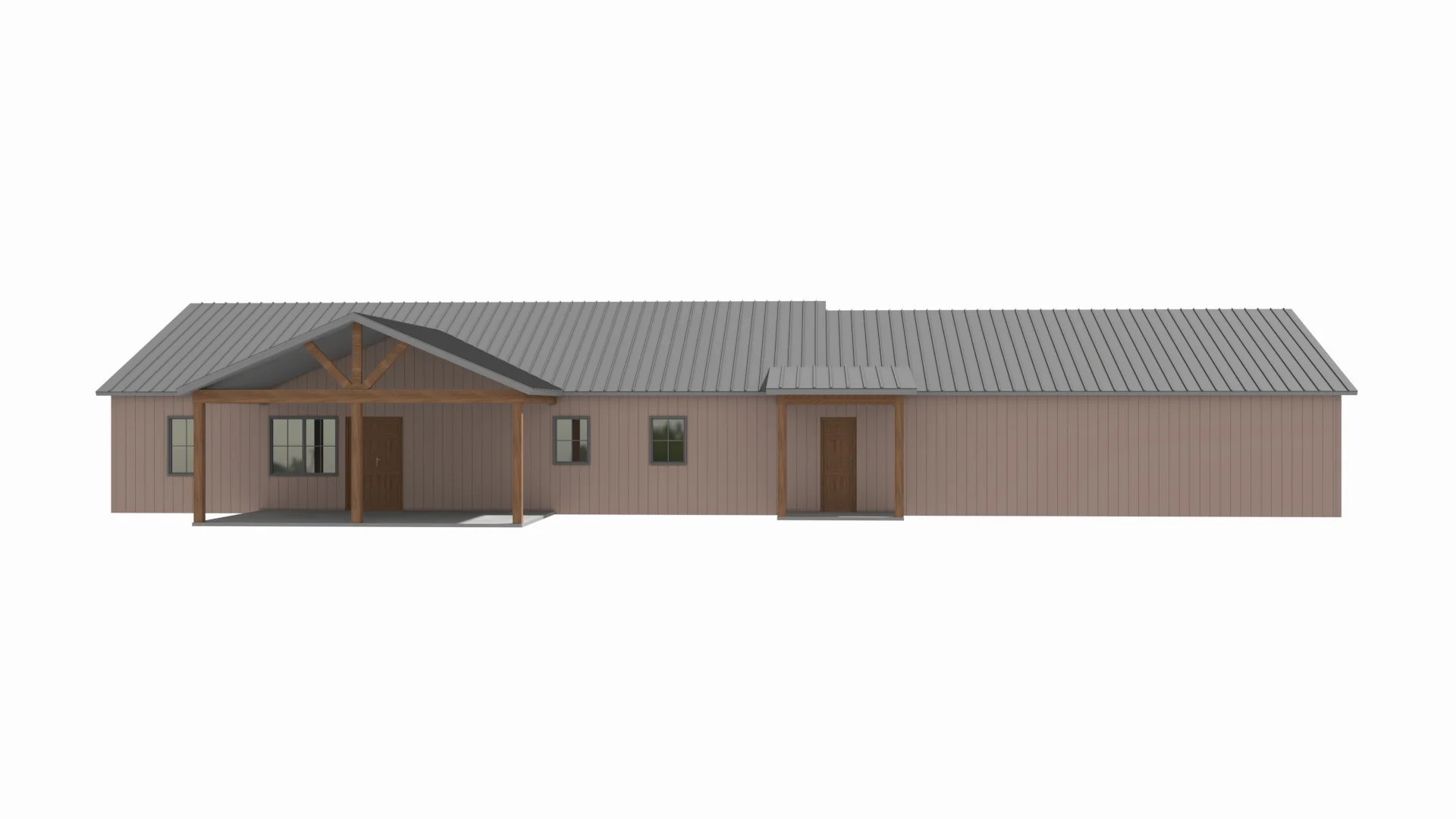 LP-3201 Zephyr Barndominium House Plan - Image 11