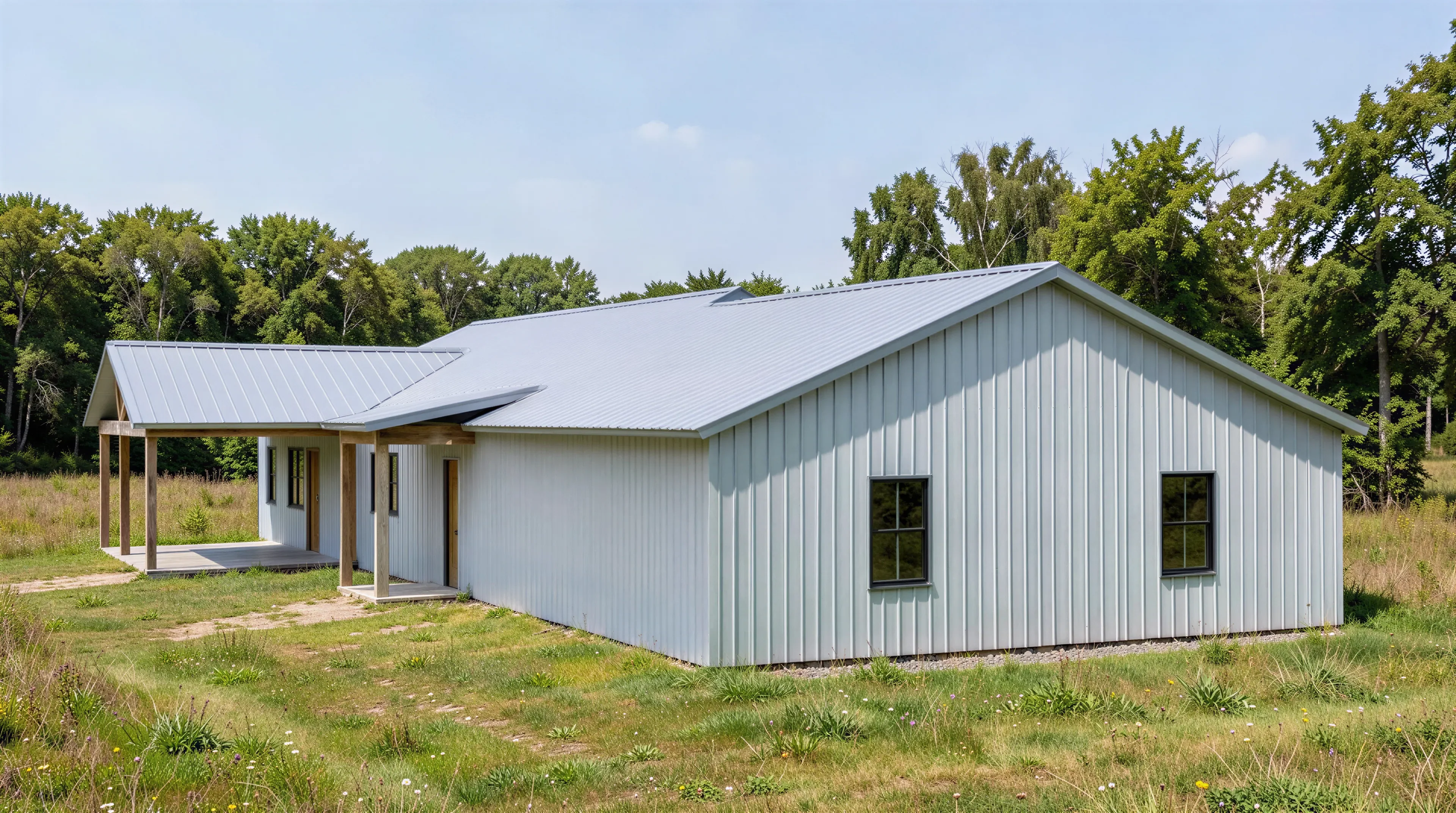 LP-3201 Zephyr Barndominium House Plan - Image 4