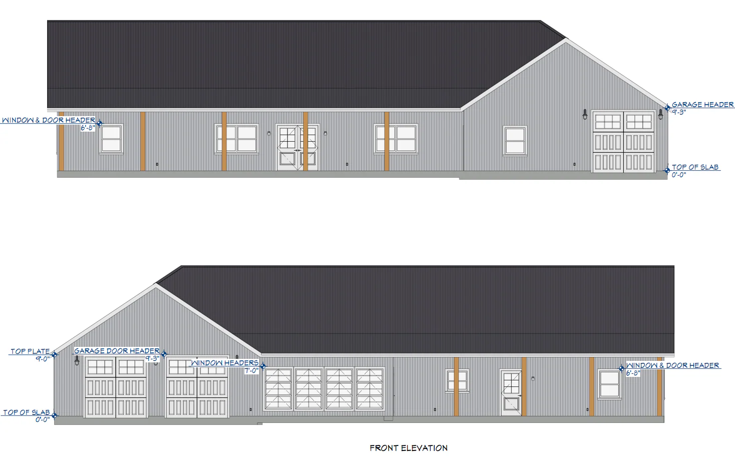 LP-3206 Condley Barndominium House Plan - Image 2