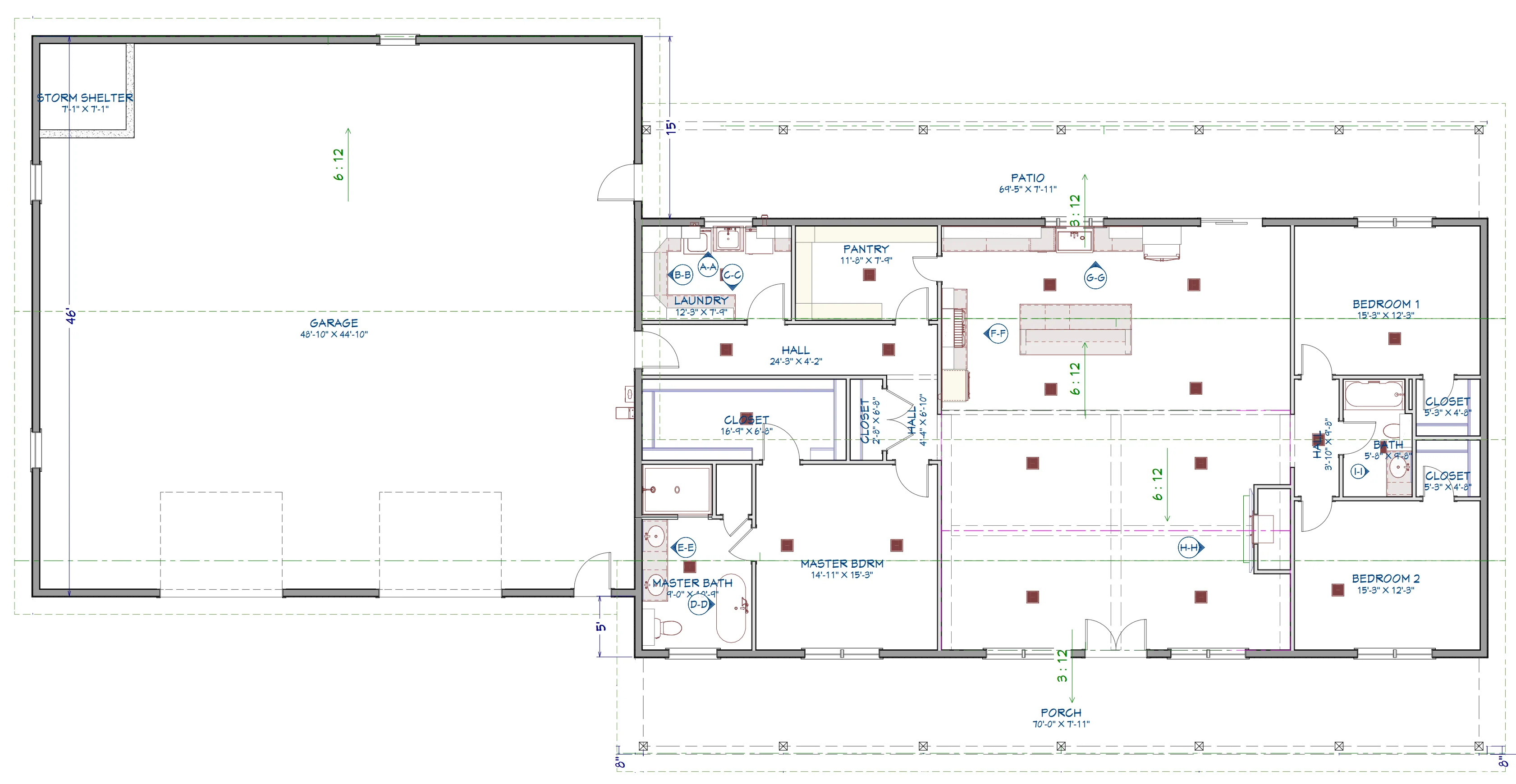 LP-3207 Grace Barndominium House Plan - Image 4
