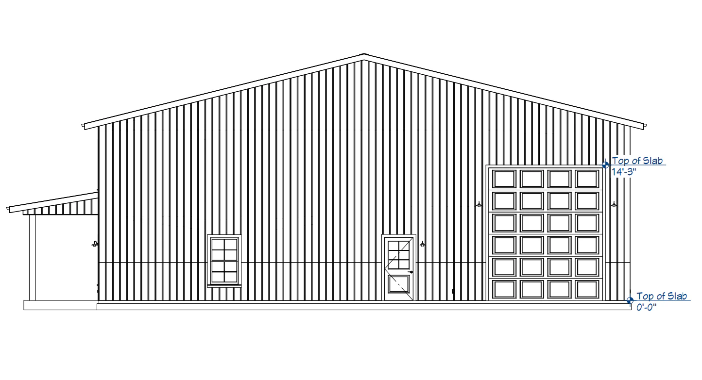 LP-71006 Holly Barndominium House Plan - Image 4
