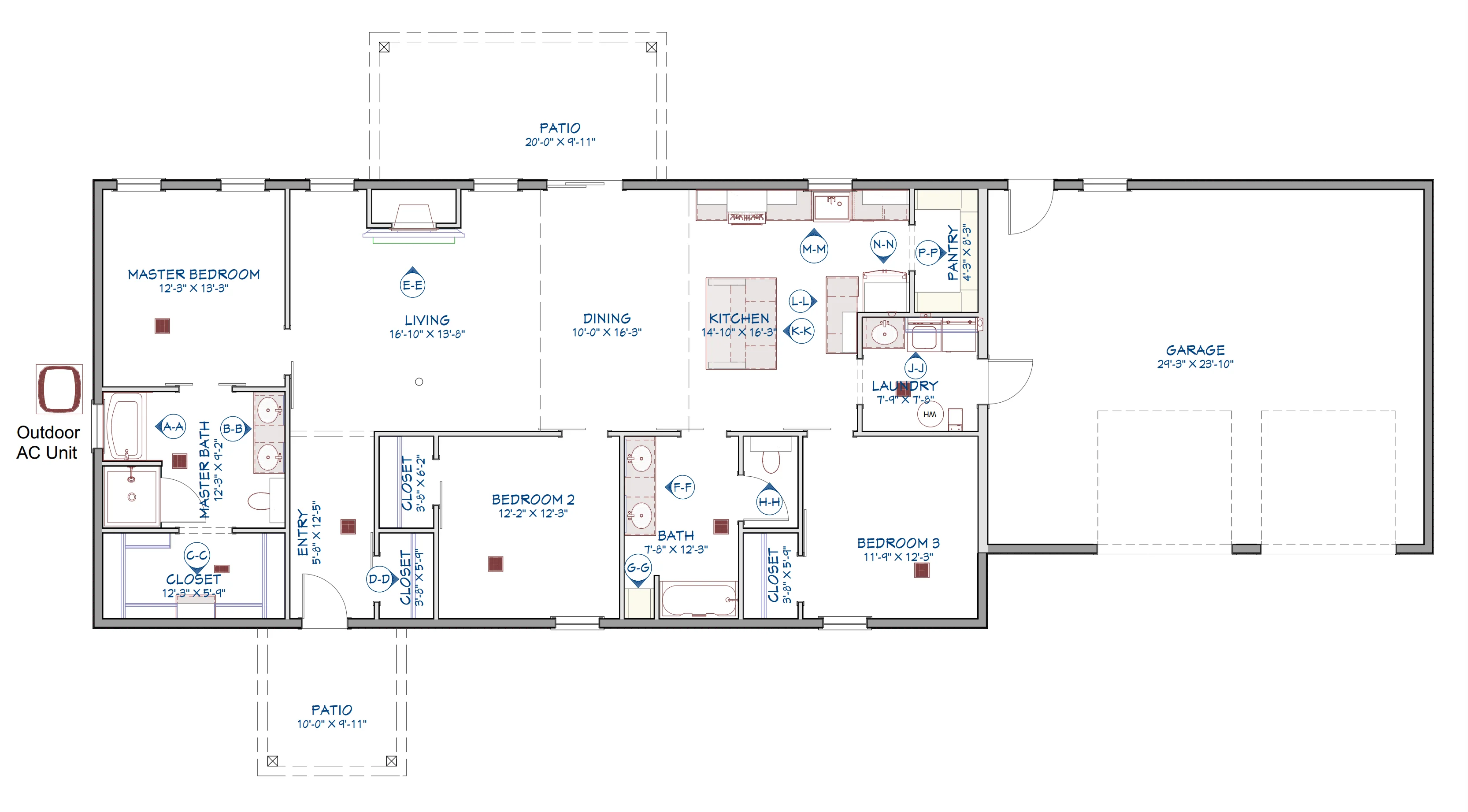 LP-71008 Orchard Barndominium House Plan - Image 6