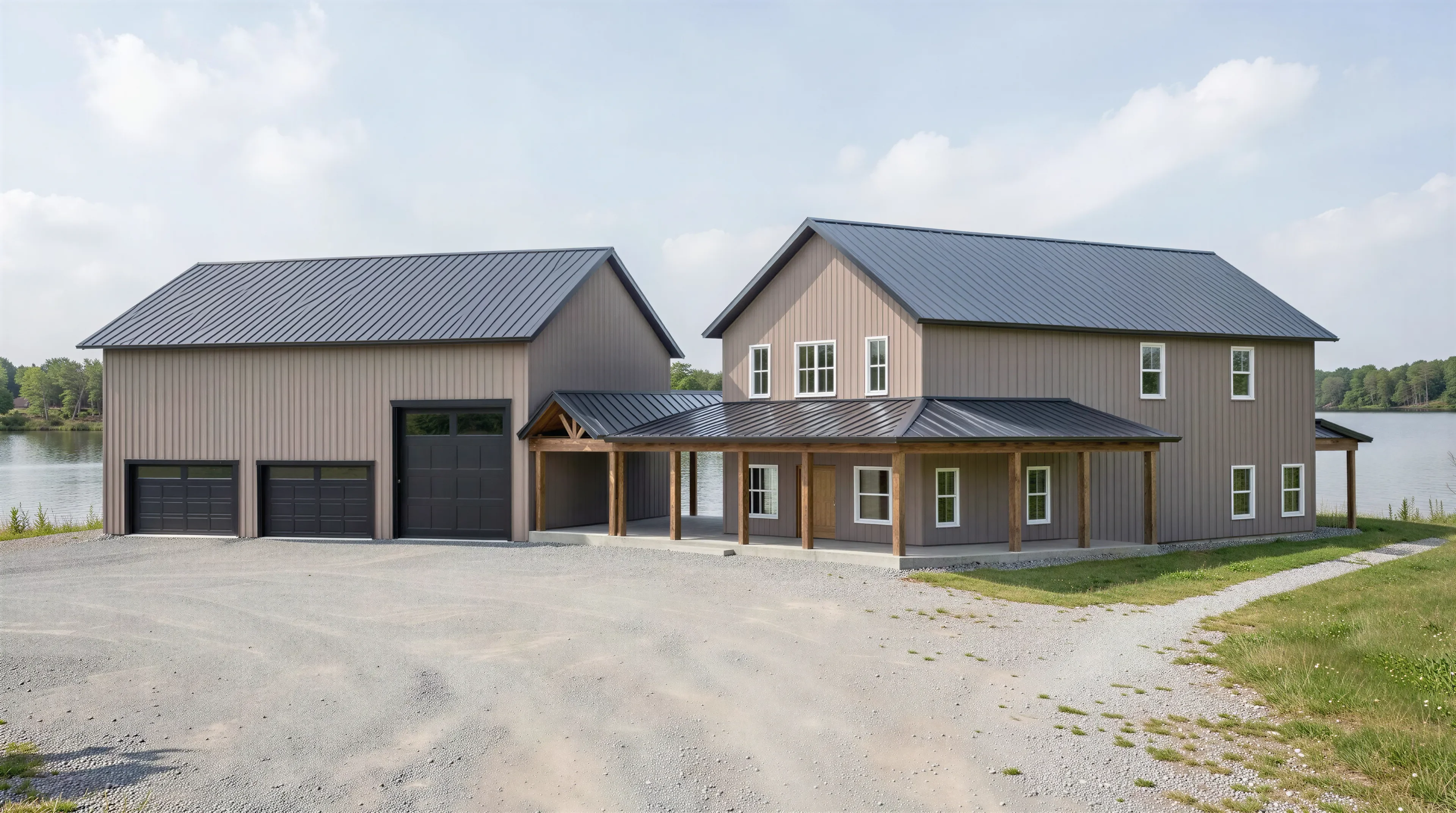 LP-71009 Bell Barndominium House Plan