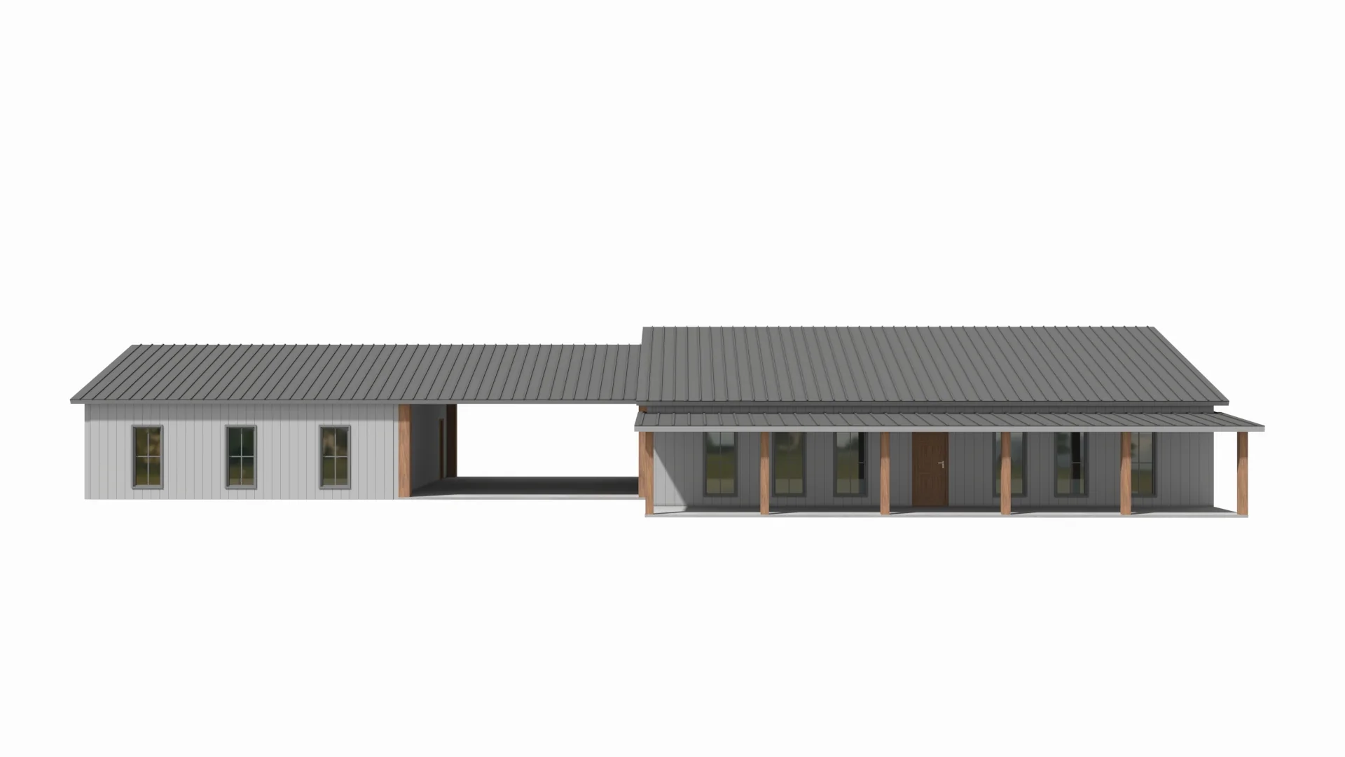 PL-2805 Leonardo Barndominium House Plan - Image 5