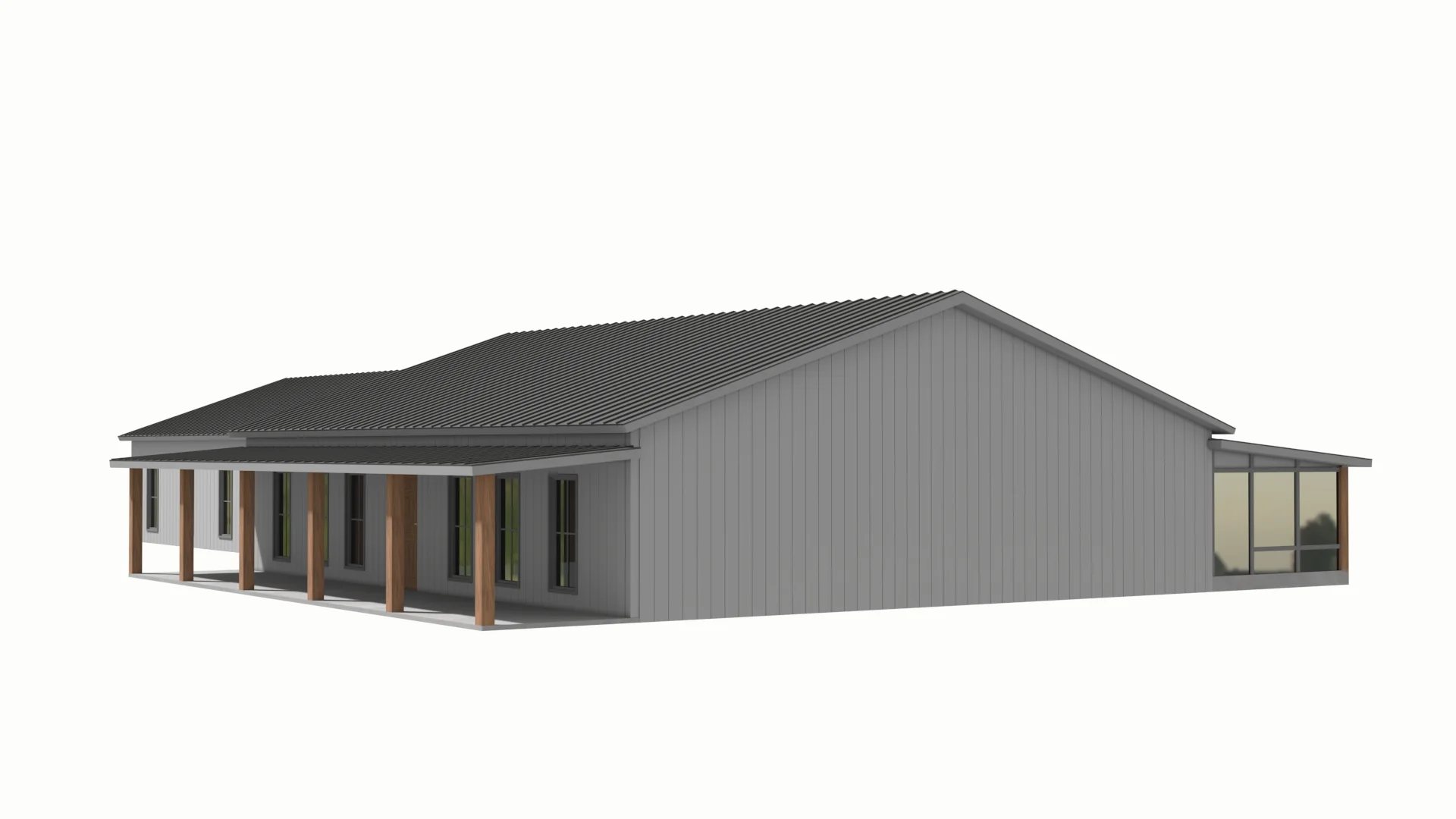 PL-2805 Leonardo Barndominium House Plan - Image 6