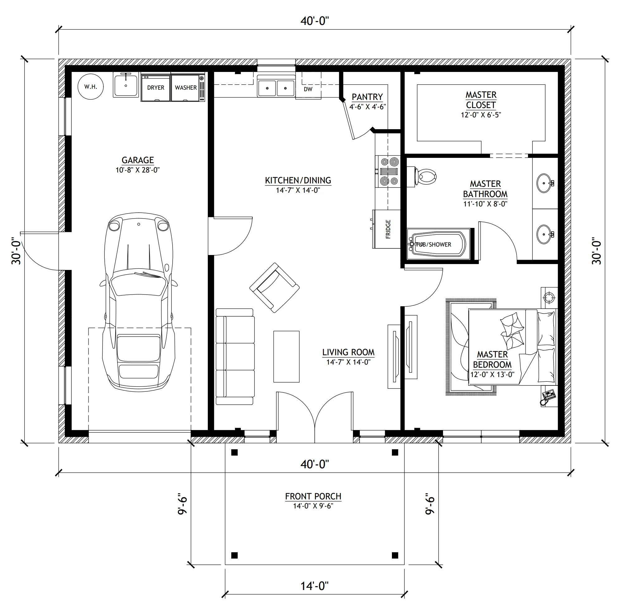 PL-2830 Anderson Barndominium House Plan - Image 9