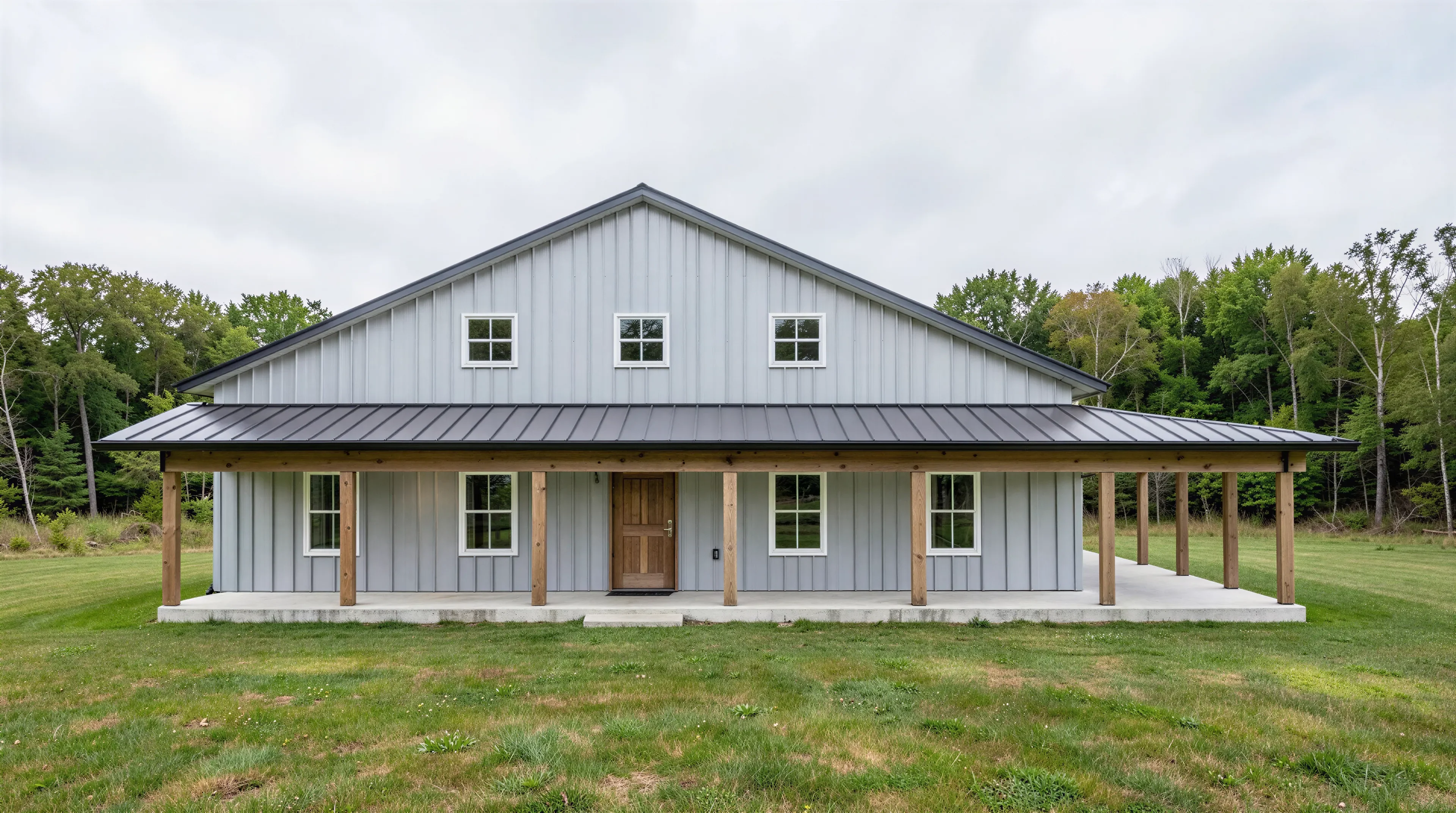 PL-2832 Lawrence Barndominium House Plan