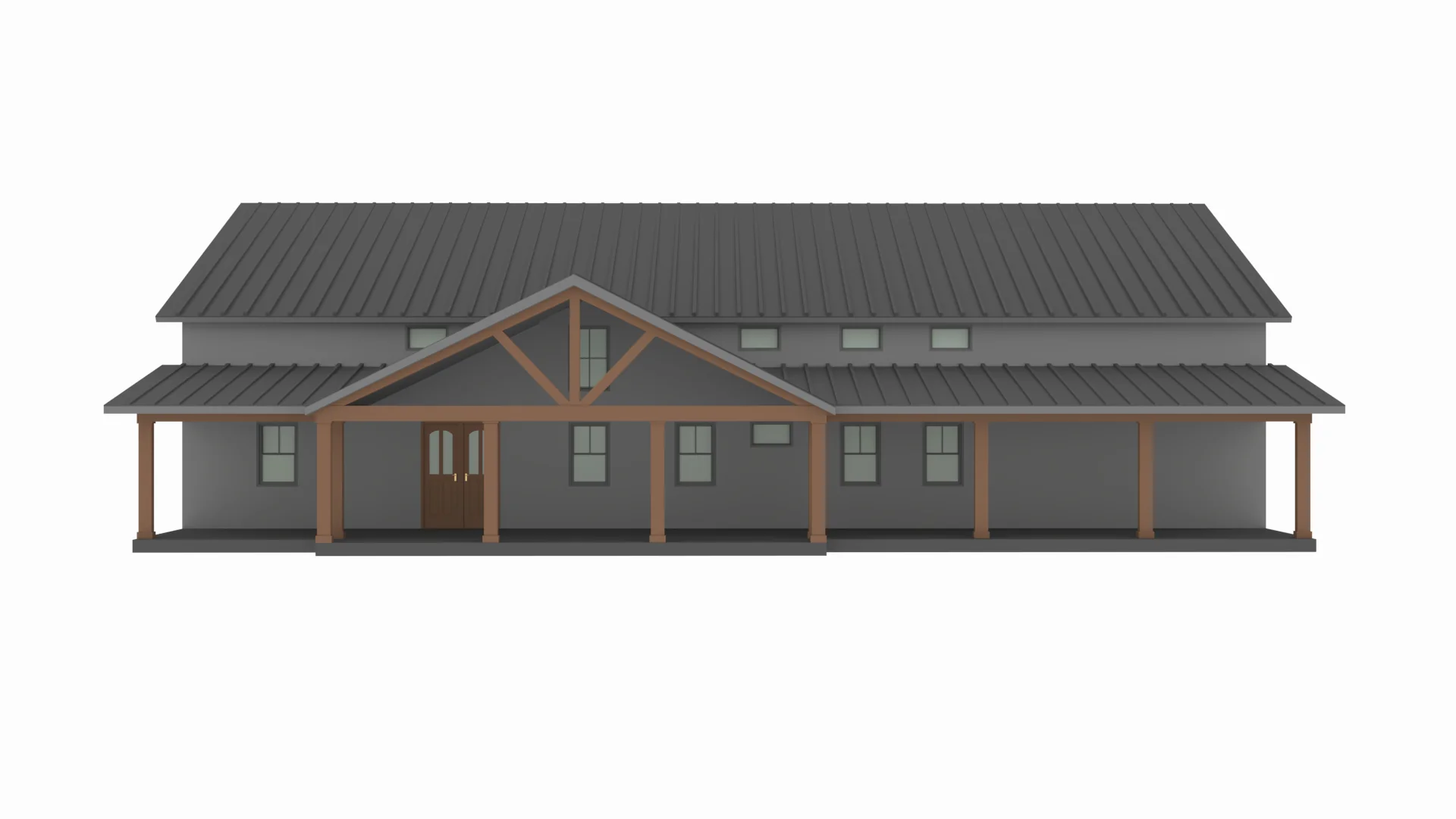 PL-2836 Reagan Barndominium House Plan - Image 5