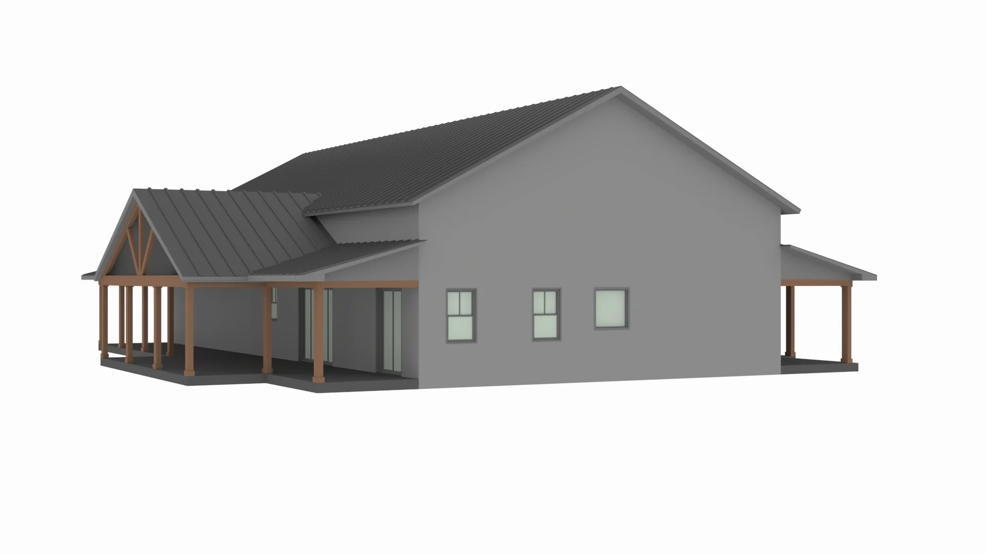PL-2836 Reagan Barndominium House Plan - Image 8