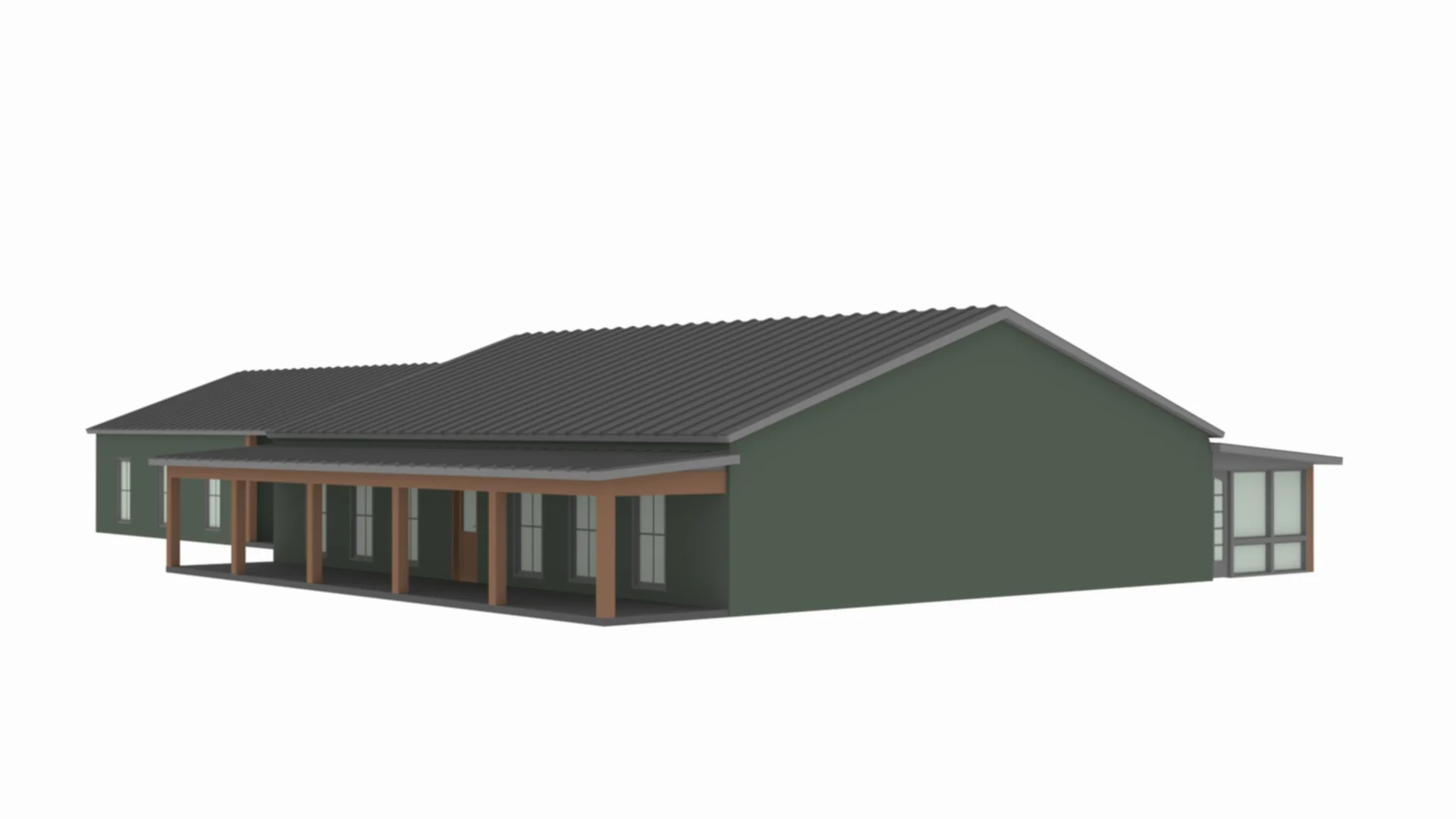 PL-2838 Carlson Barndominium House Plan - Image 6