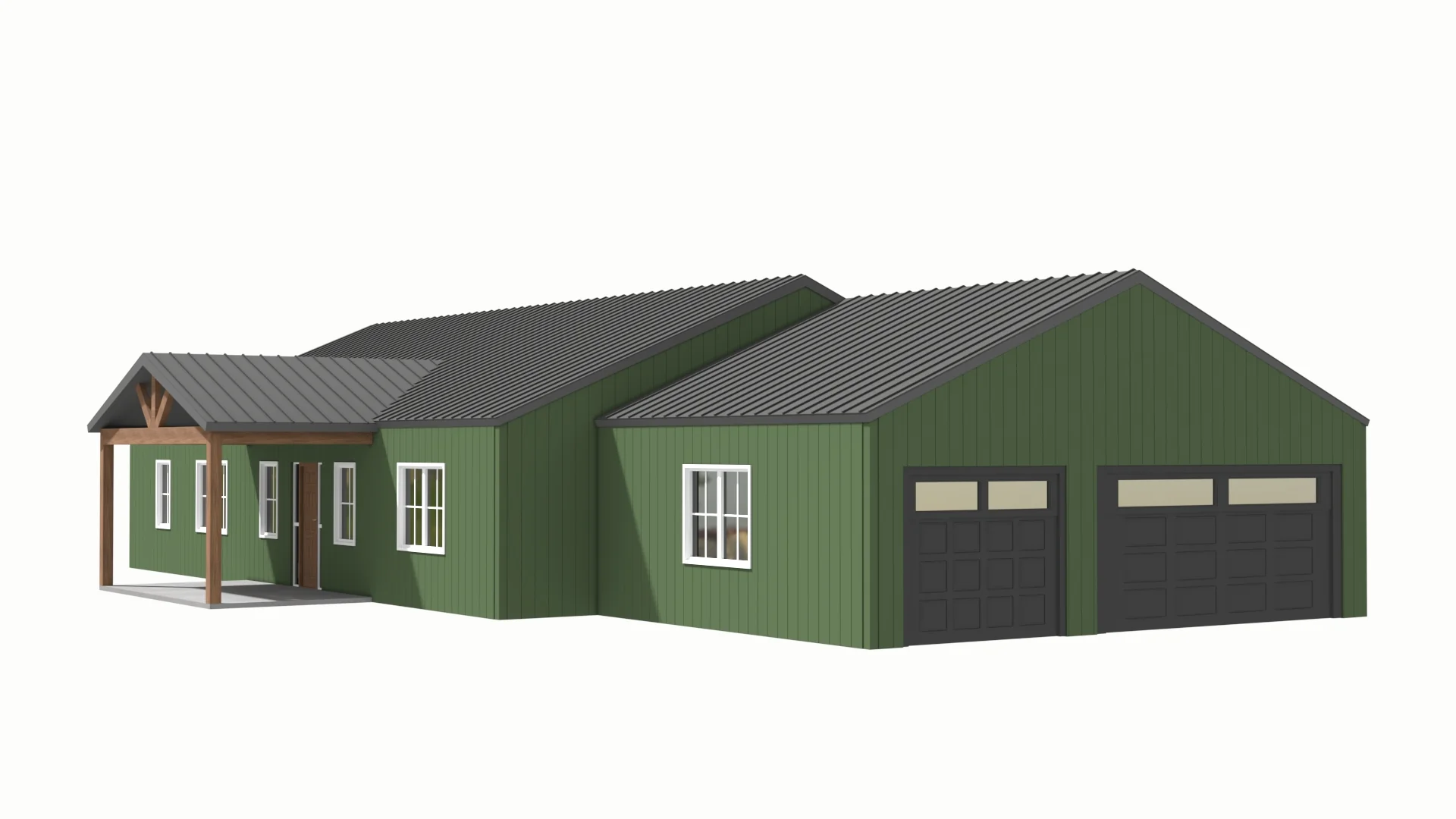 PL-2840 Leilani Barndominium House Plan - Image 6
