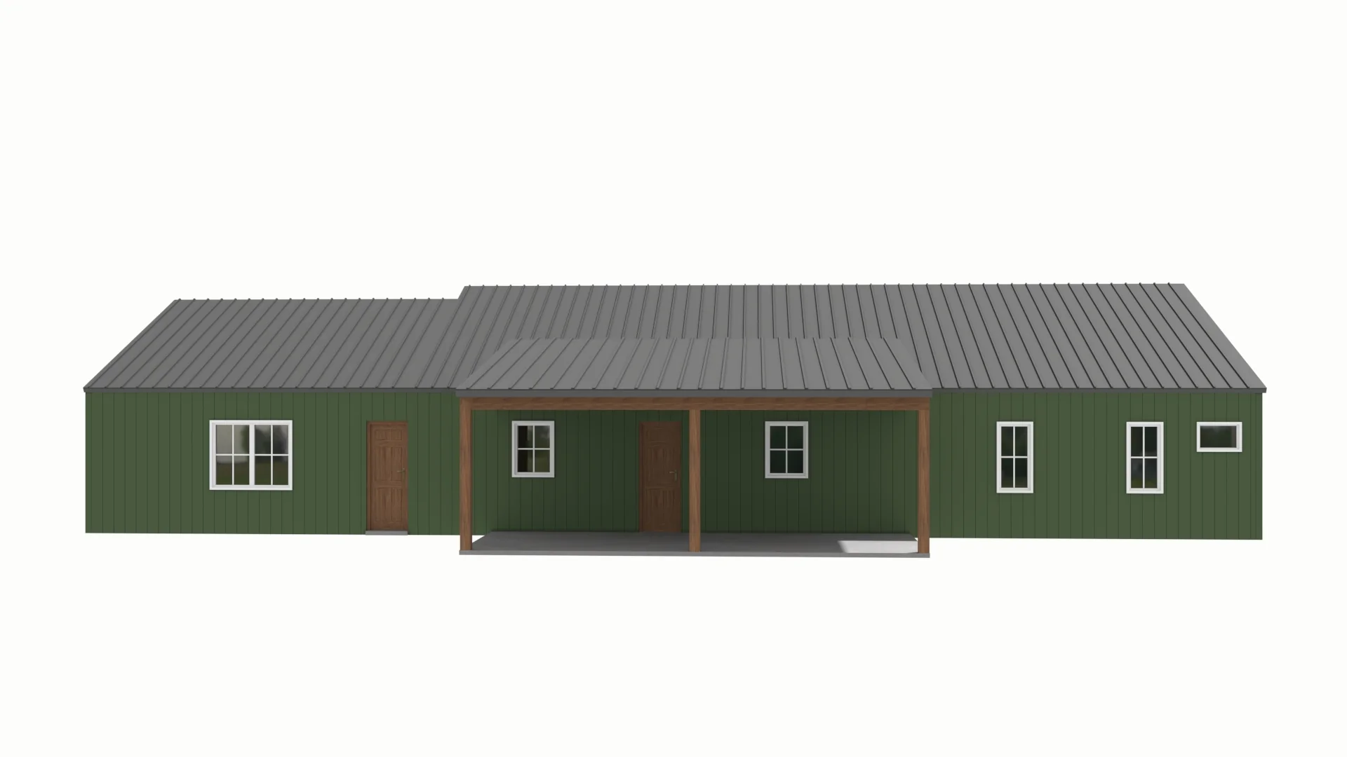 PL-2840 Leilani Barndominium House Plan - Image 7