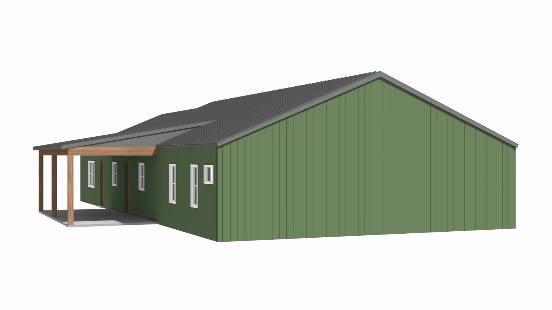 PL-2840 Leilani Barndominium House Plan - Image 8