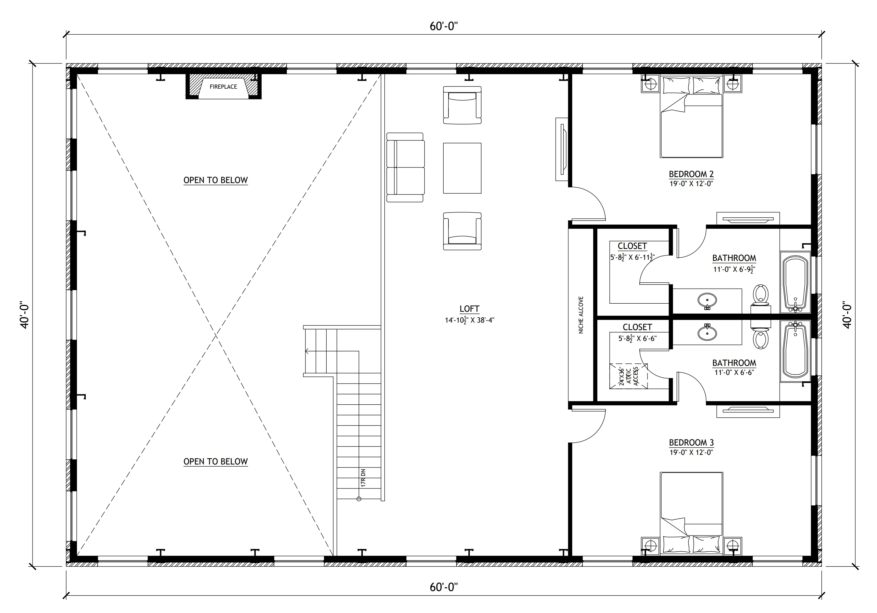 PL-2846 Maddox Barndominium House Plan - Image 10