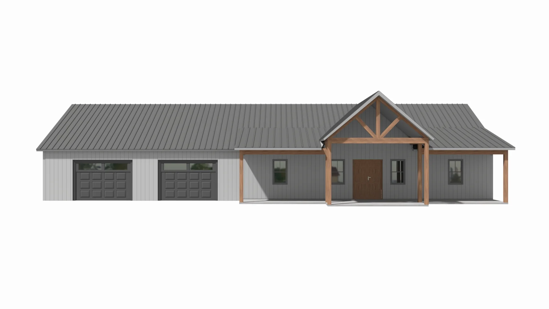 PL-2848 Elle Barndominium House Plan - Image 5