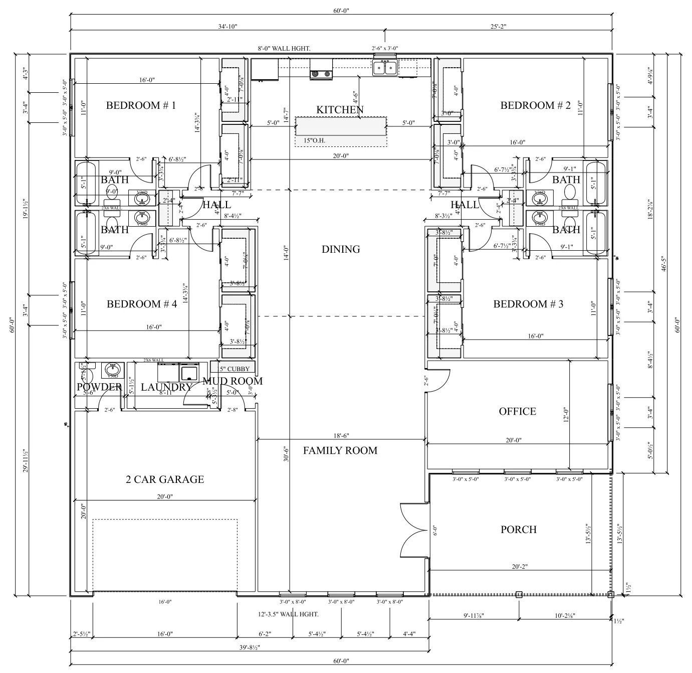 PL-60803 Penelope Barndominium House Plan - Image 4