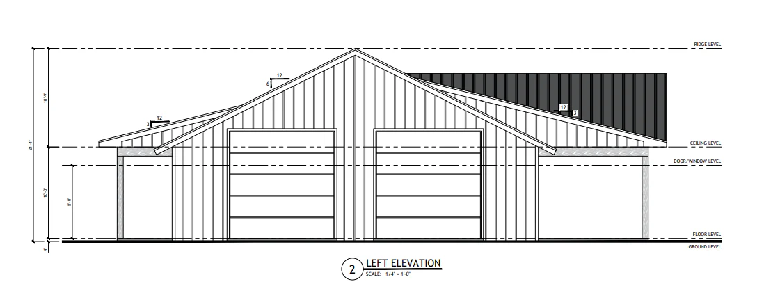 PL-61901 Athena Barndominium House Plan - Image 21
