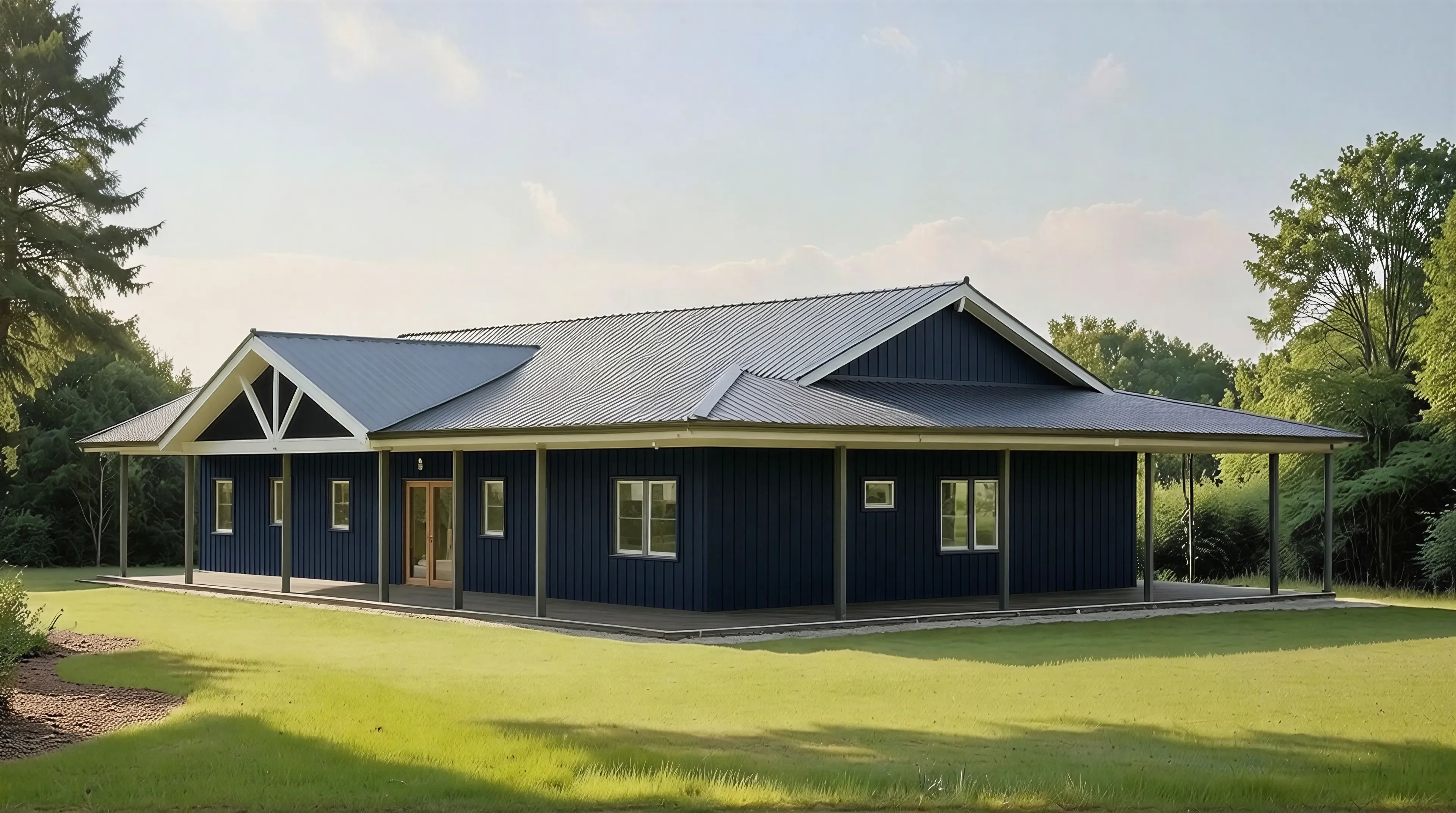 PL-61901 Athena Barndominium House Plan - Image 3