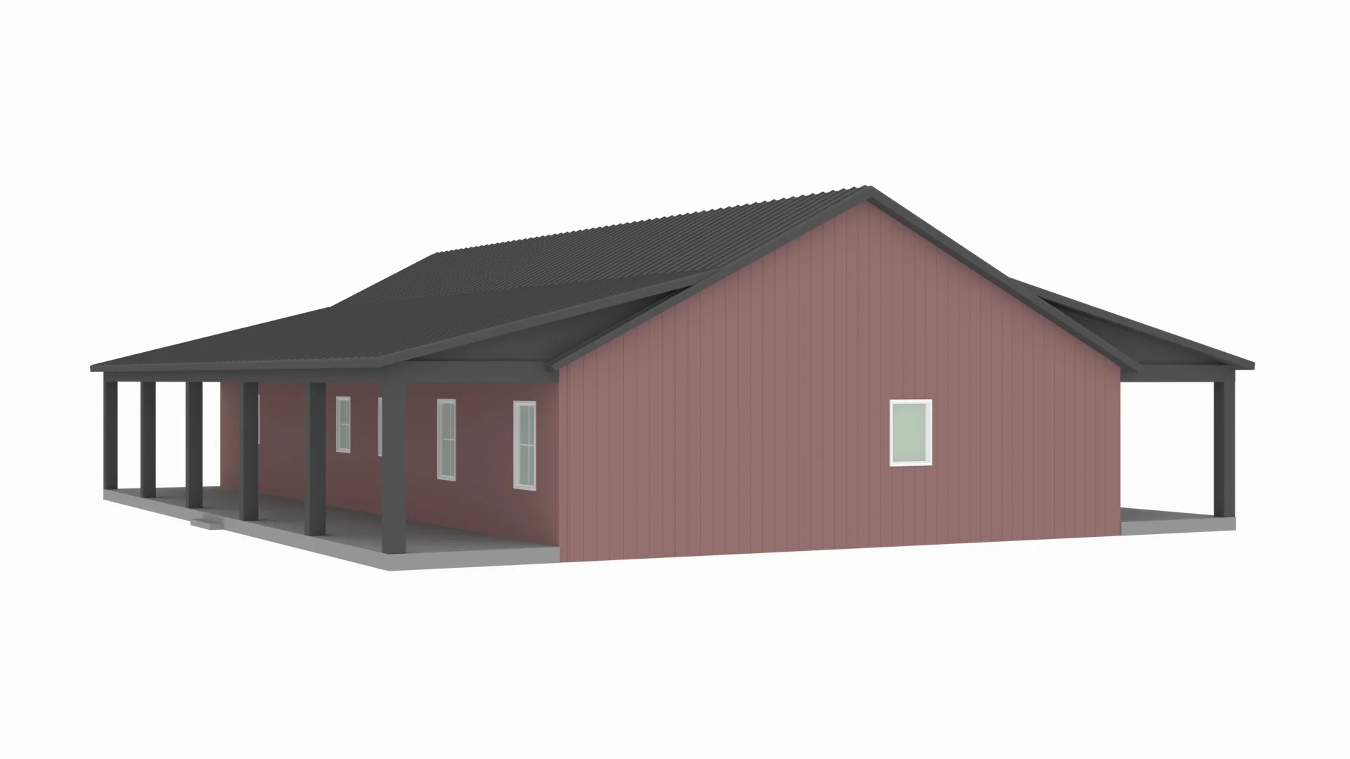 PL-62512-V Vail Barndominium House Plan - Image 8