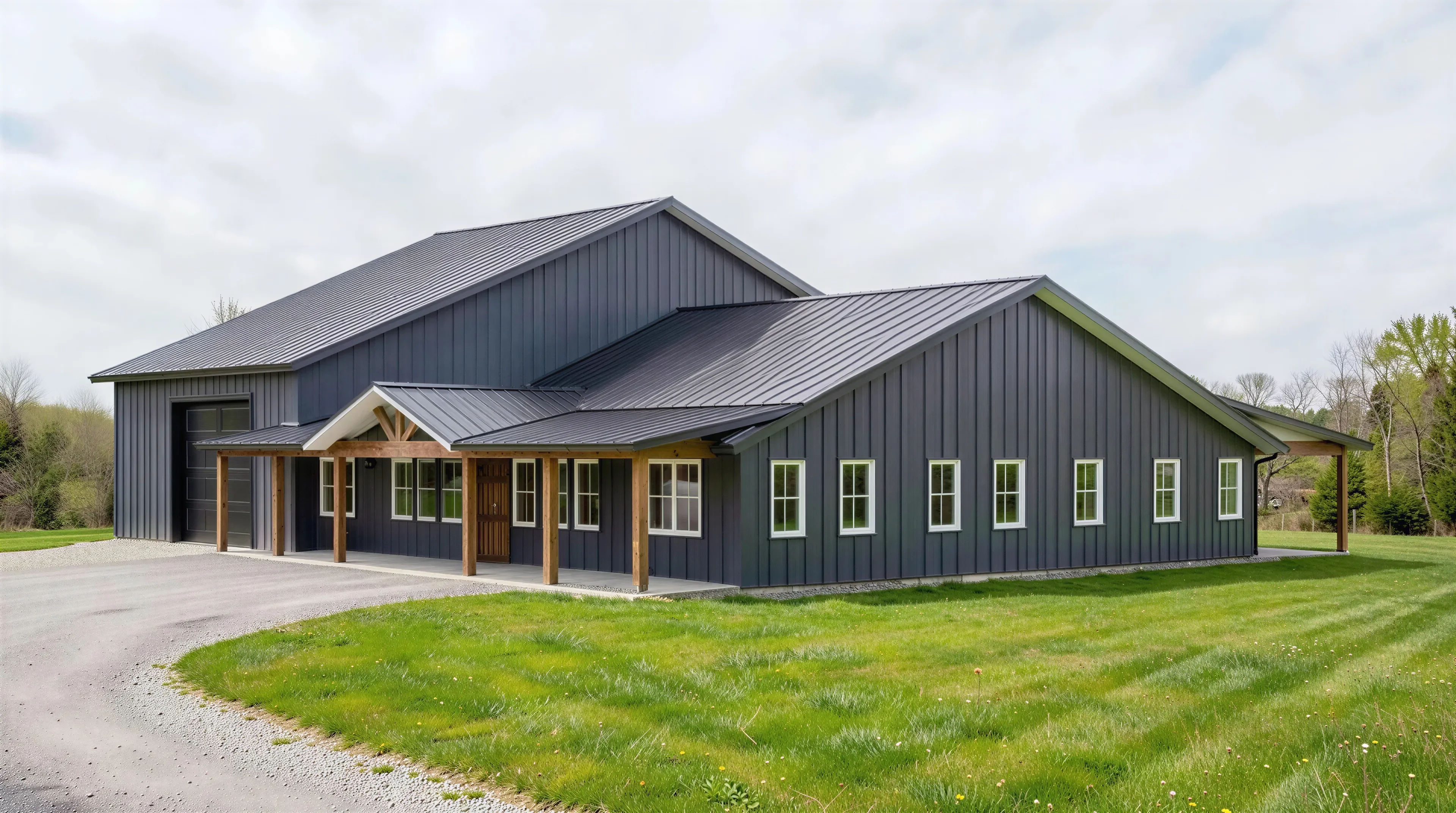PL-62519-B Bellweather Barndominium House Plan - Image 2