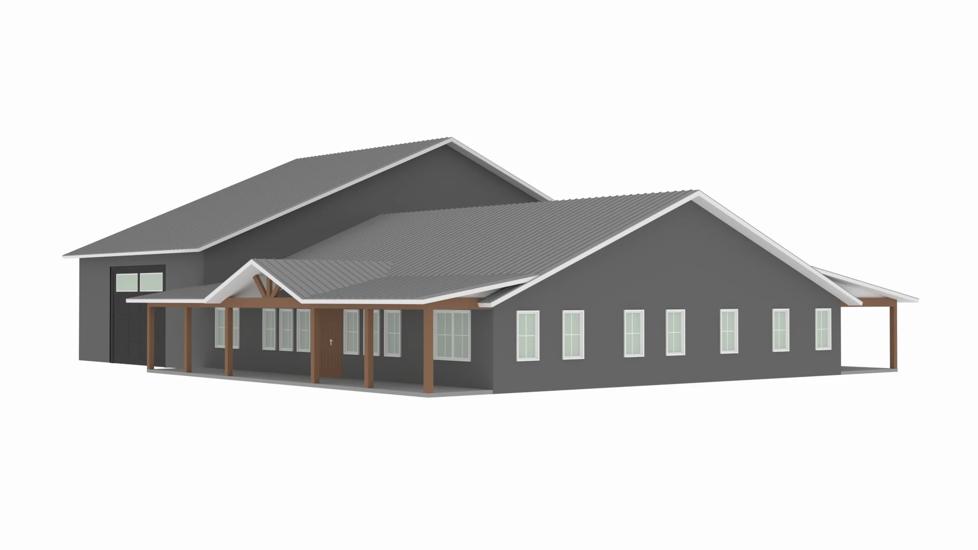 PL-62519-B Bellweather Barndominium House Plan - Image 6