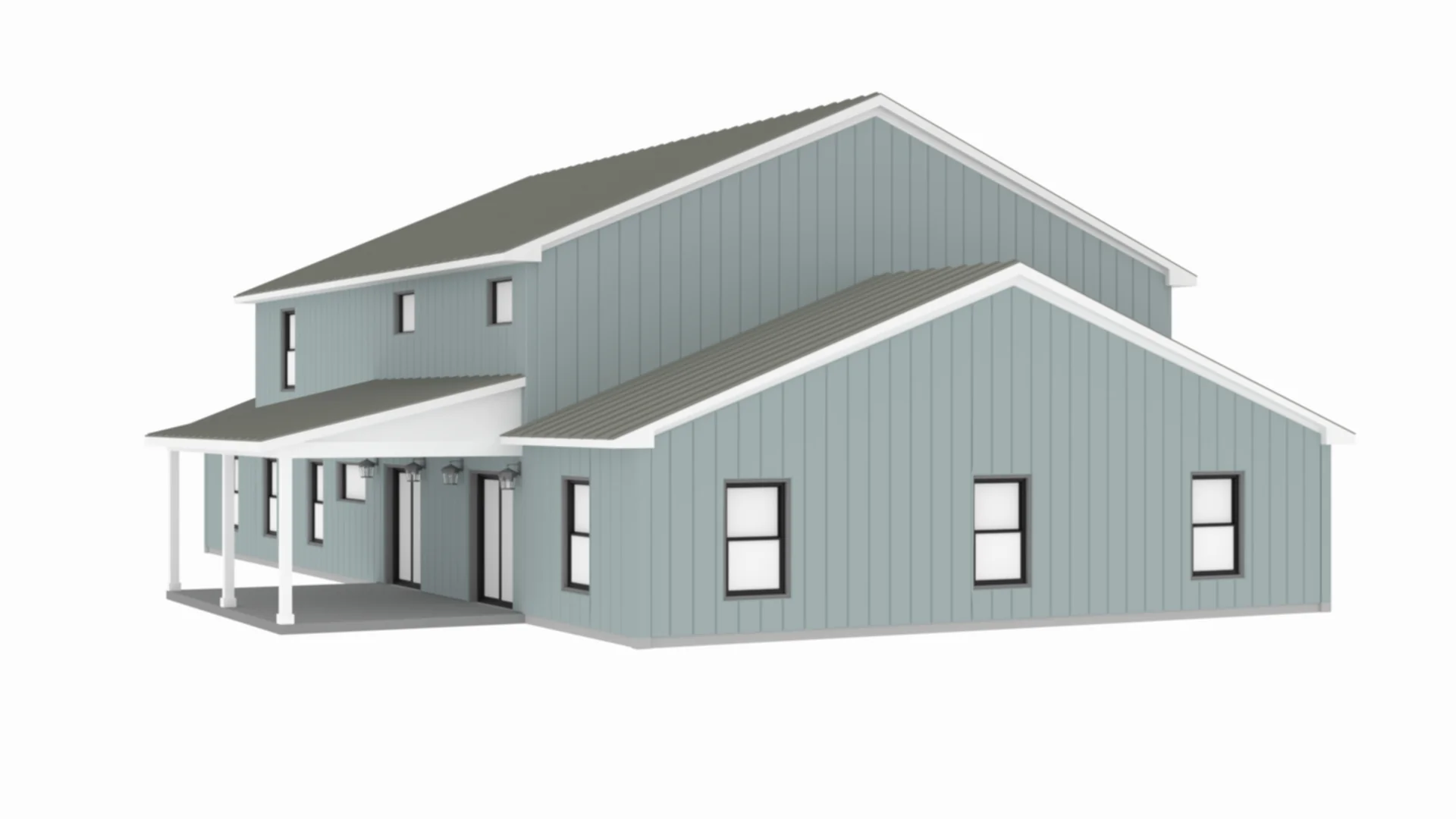PL-62831 Ava Barndominium House Plan - Image 10