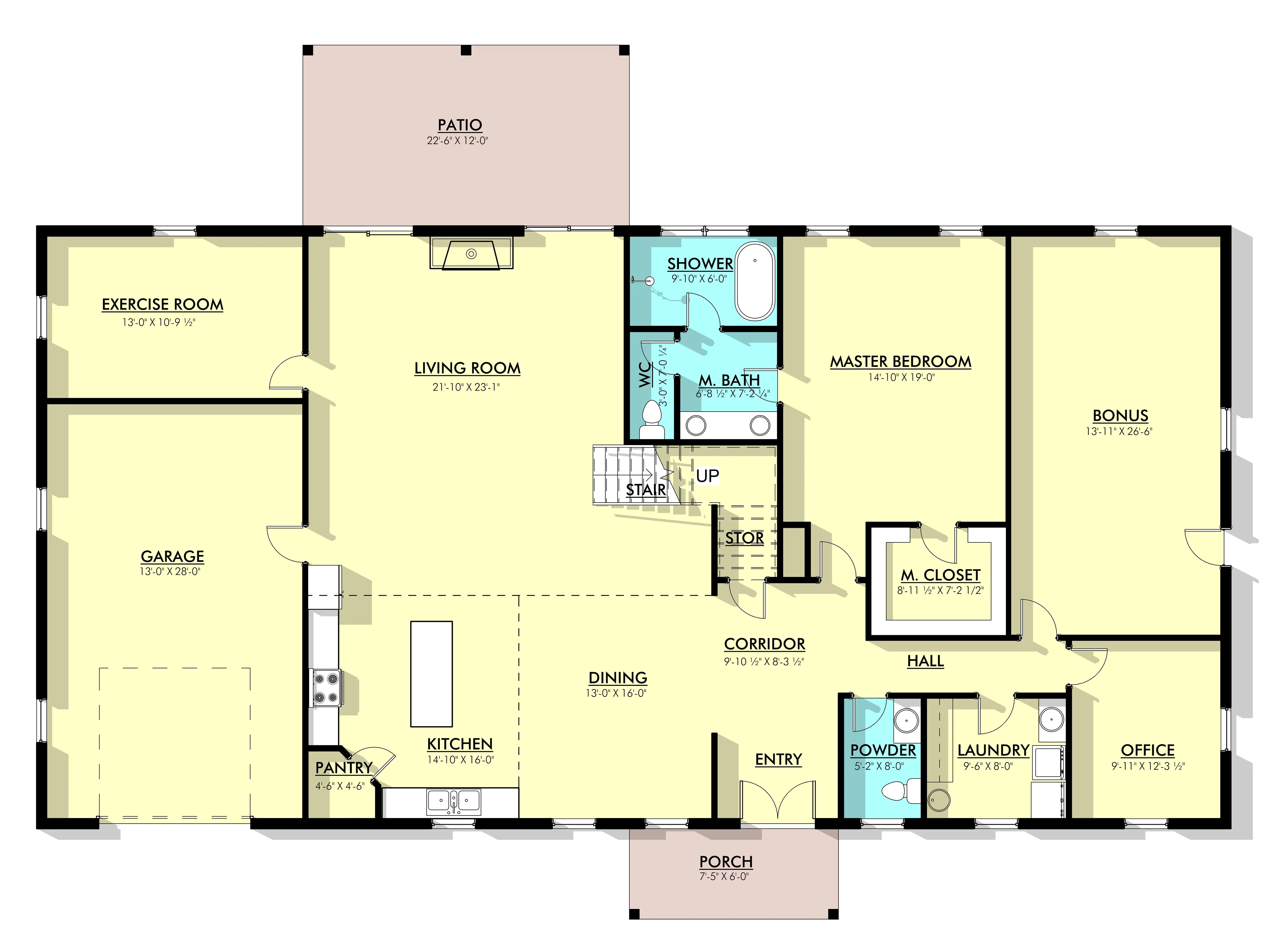 PL-62831 Ava Barndominium House Plan - Image 11
