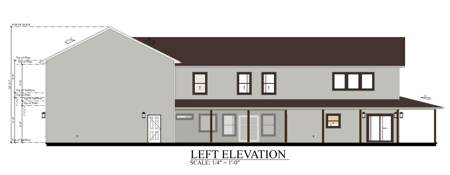 PL-62832 Brantley Barndominium House Plan - Image 10