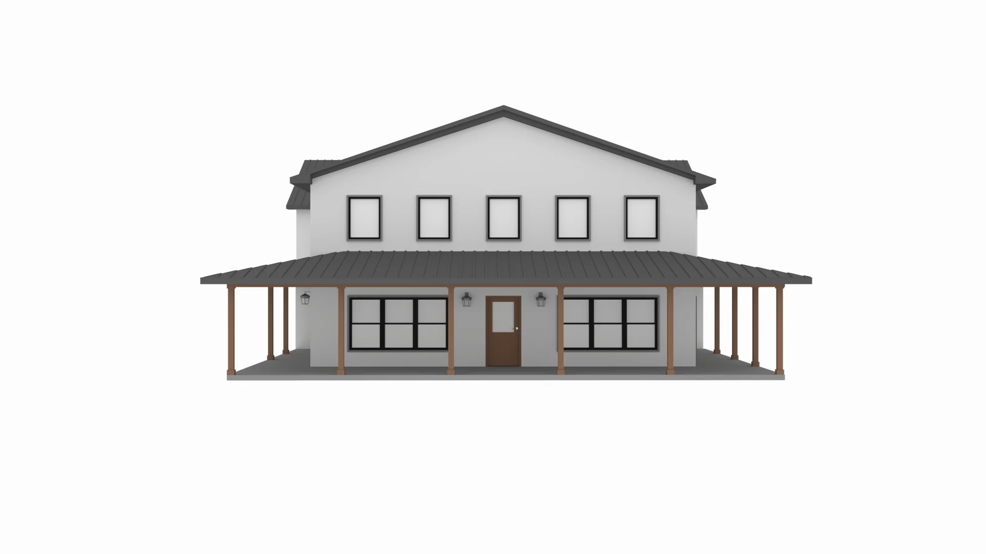 PL-62832 Brantley Barndominium House Plan - Image 4