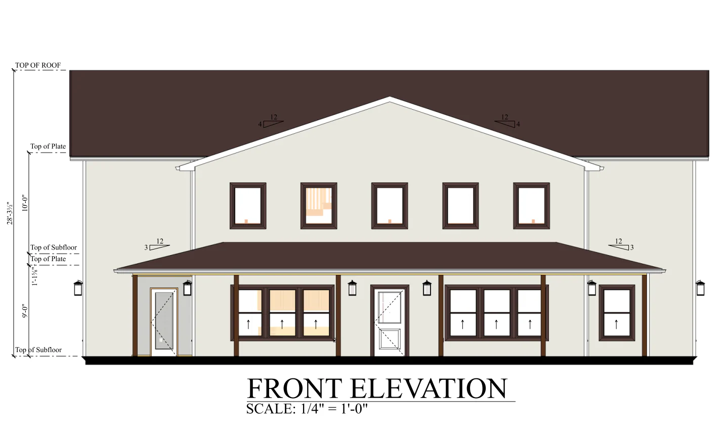 PL-62832 Brantley Barndominium House Plan - Image 8