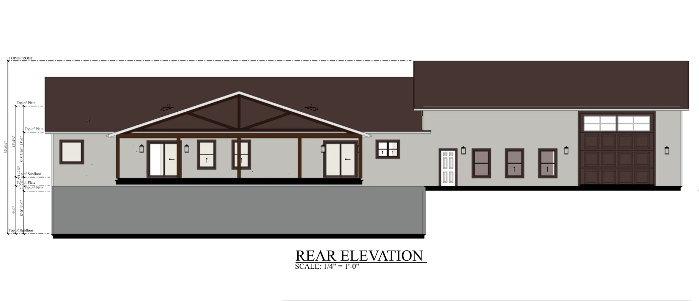 PL-62833 Kingsley Barndominium House Plan - Image 11