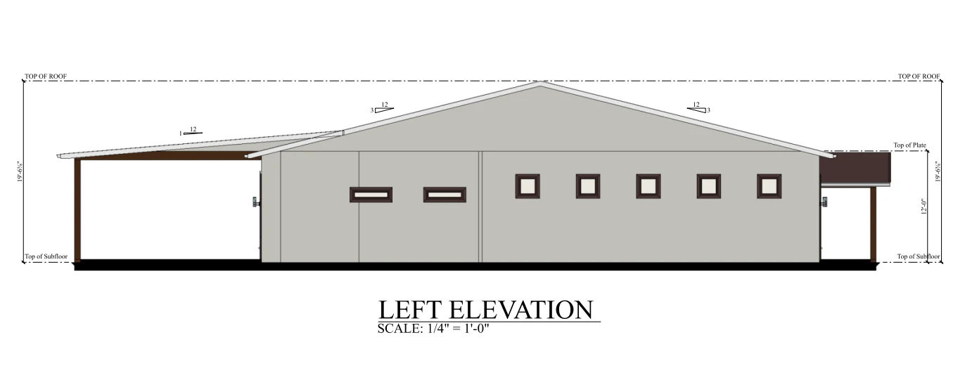 PL-62834 Edison Barndominium House Plan - Image 11