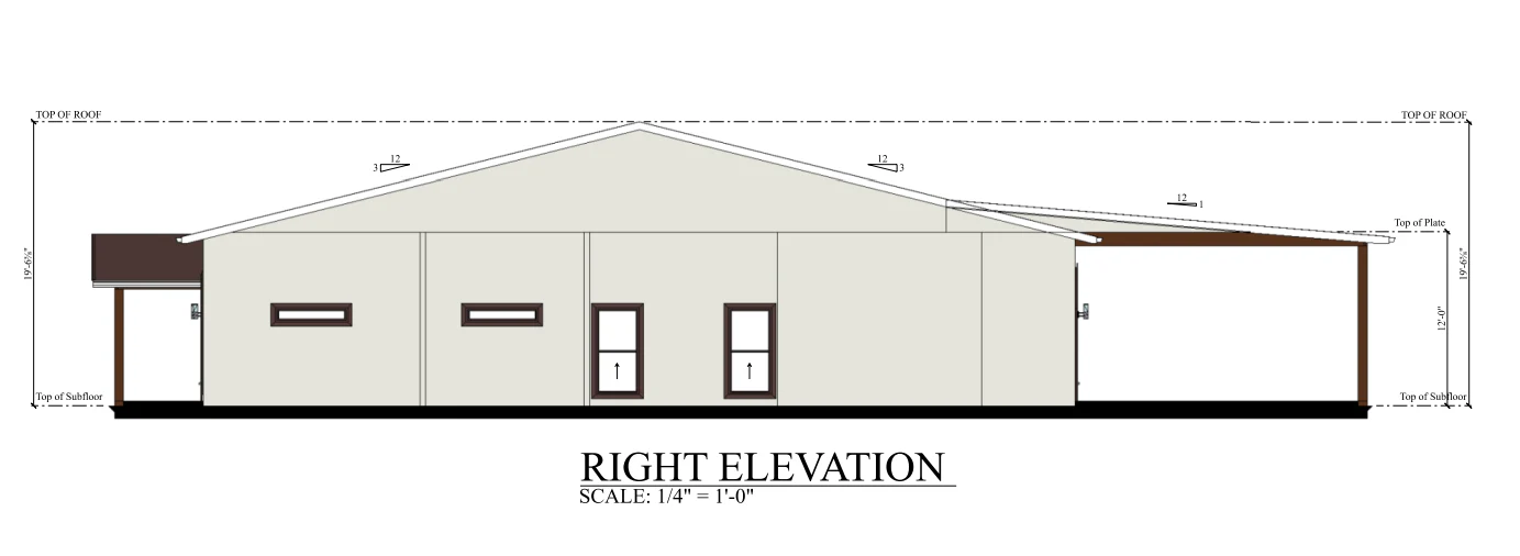 PL-62834 Edison Barndominium House Plan - Image 12
