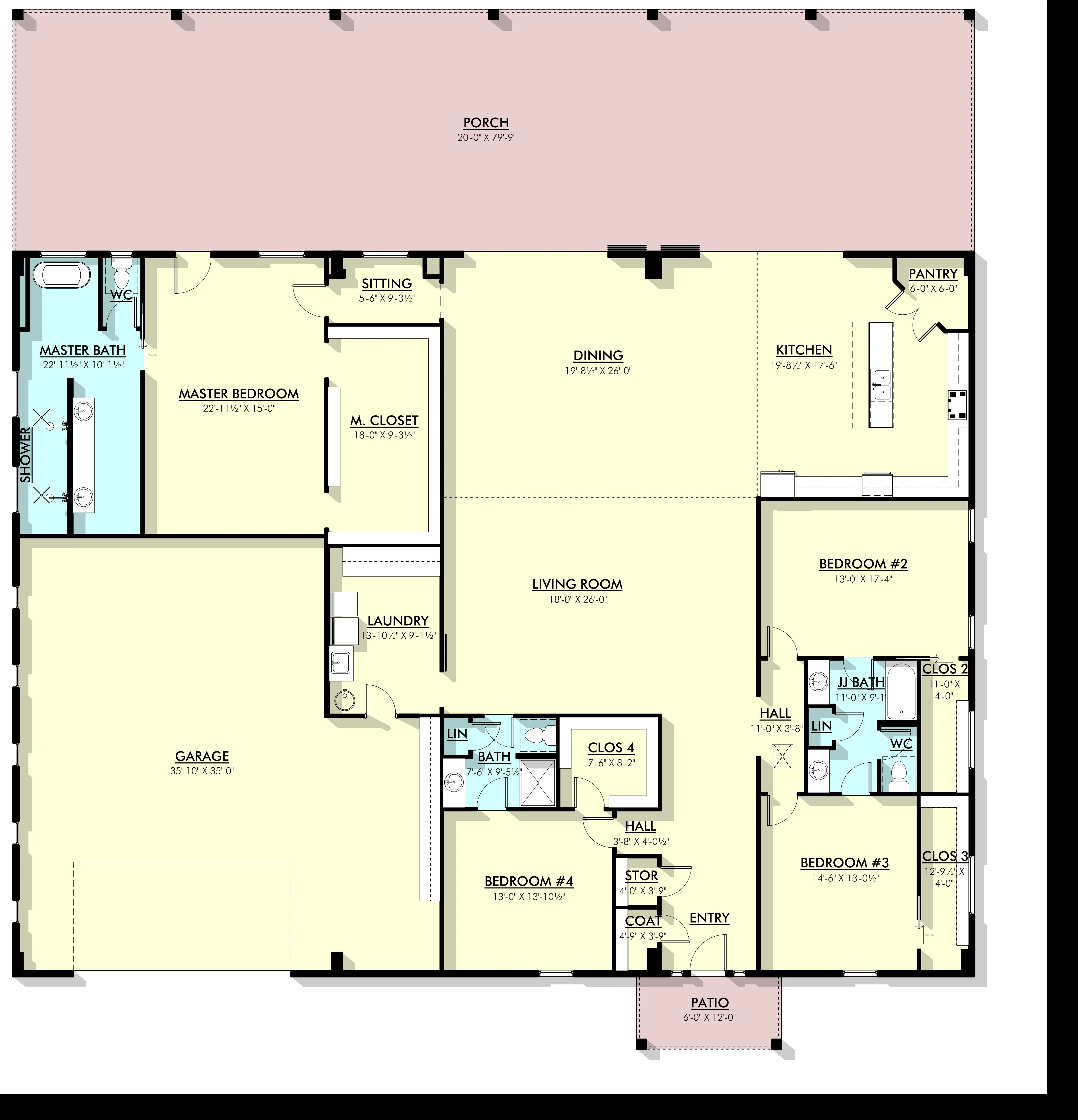 PL-62834 Edison Barndominium House Plan - Image 13