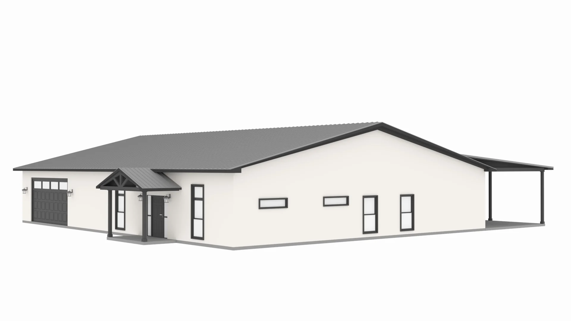 PL-62834 Edison Barndominium House Plan - Image 6