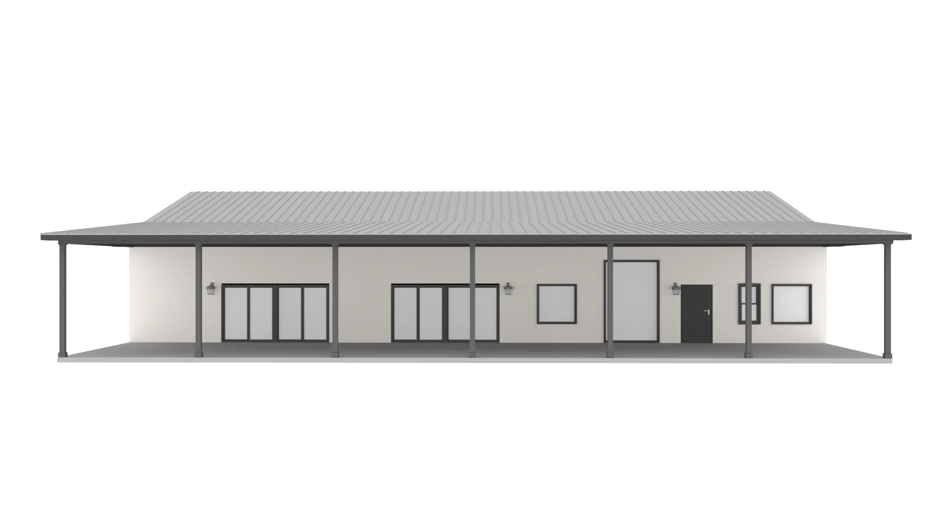 PL-62834 Edison Barndominium House Plan - Image 7